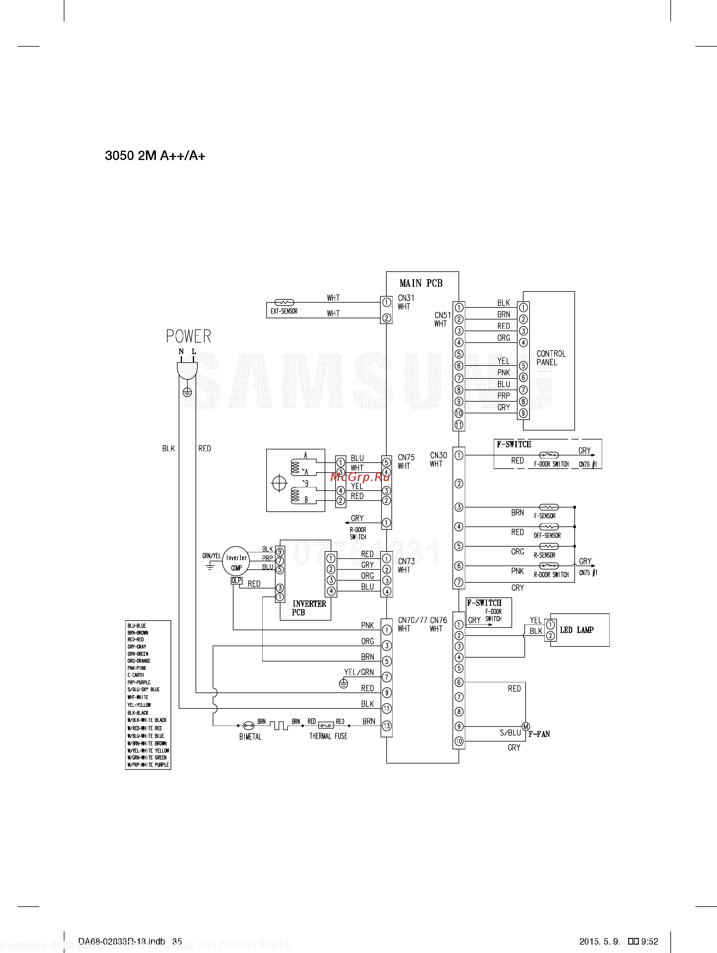 Samsung RB37J5000SA [35/38] 2m а а
