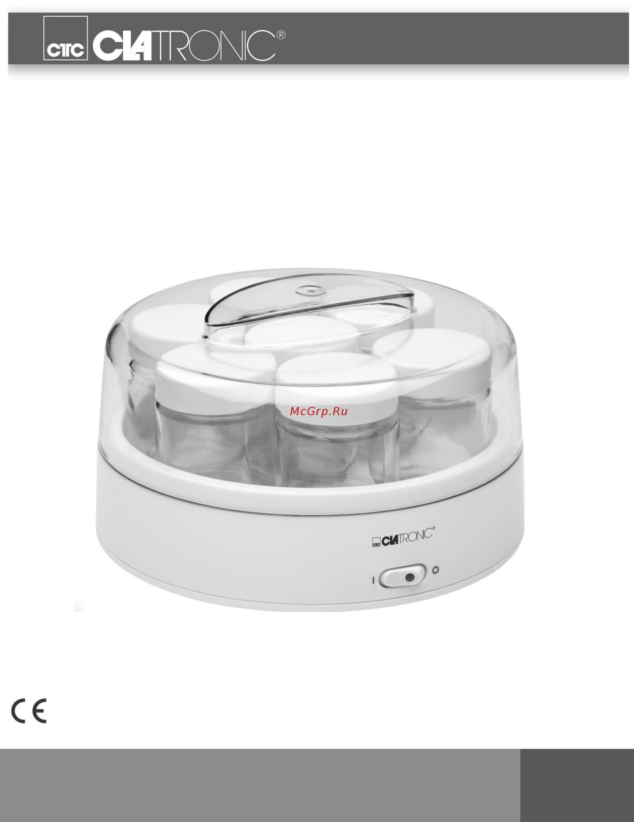 Clatronic JM 3344 weis Инструкция по эксплуатации онлайн
