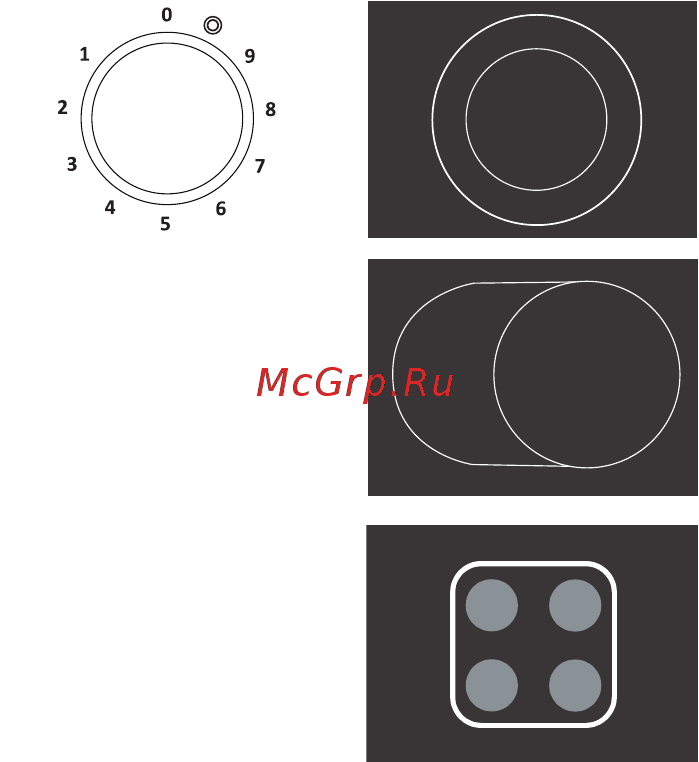 Gorenje EC6341WA [16/60] Стеклокерамическая варочная поверхность
