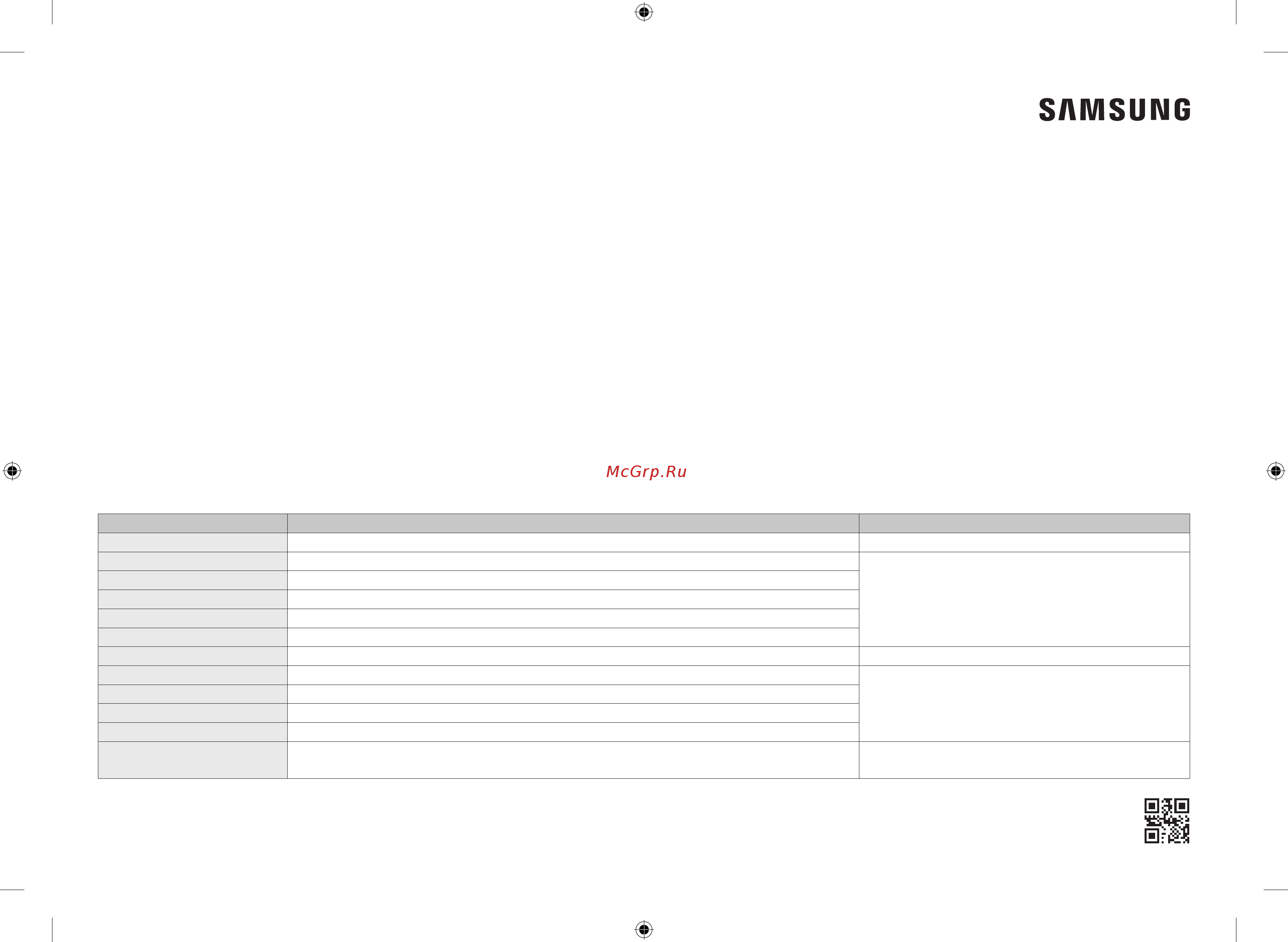 Samsung MS22M8074AT Инструкция по эксплуатации онлайн [7/7] 235897