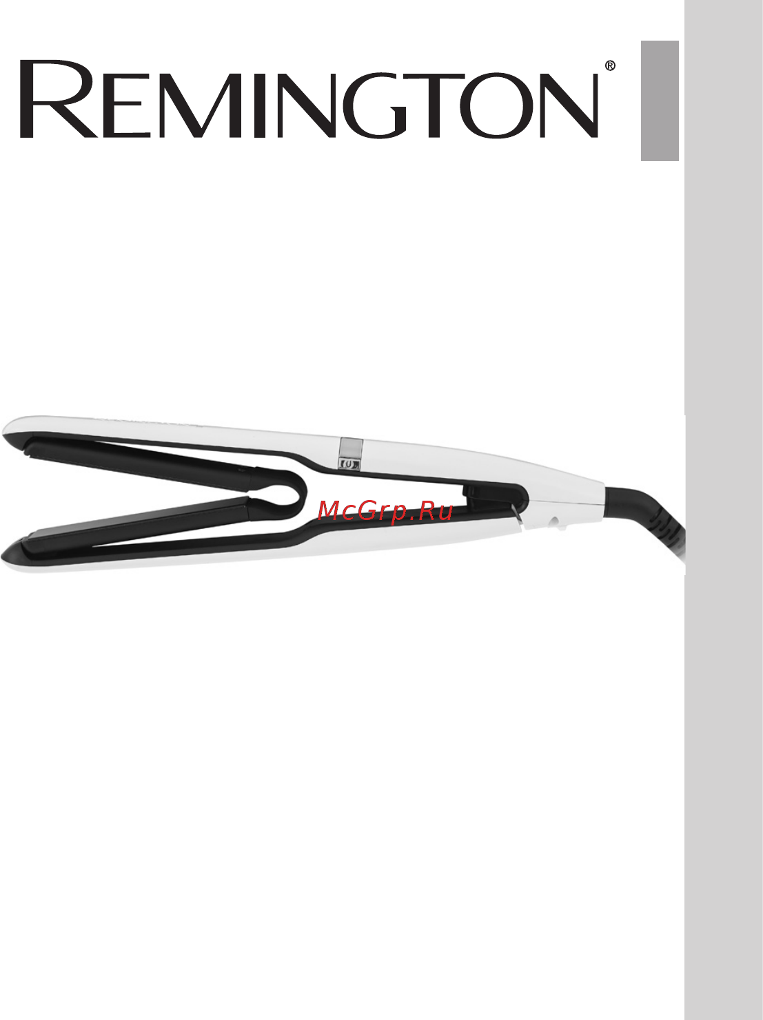 Remington S7412 Air Plates Инструкция по эксплуатации онлайн