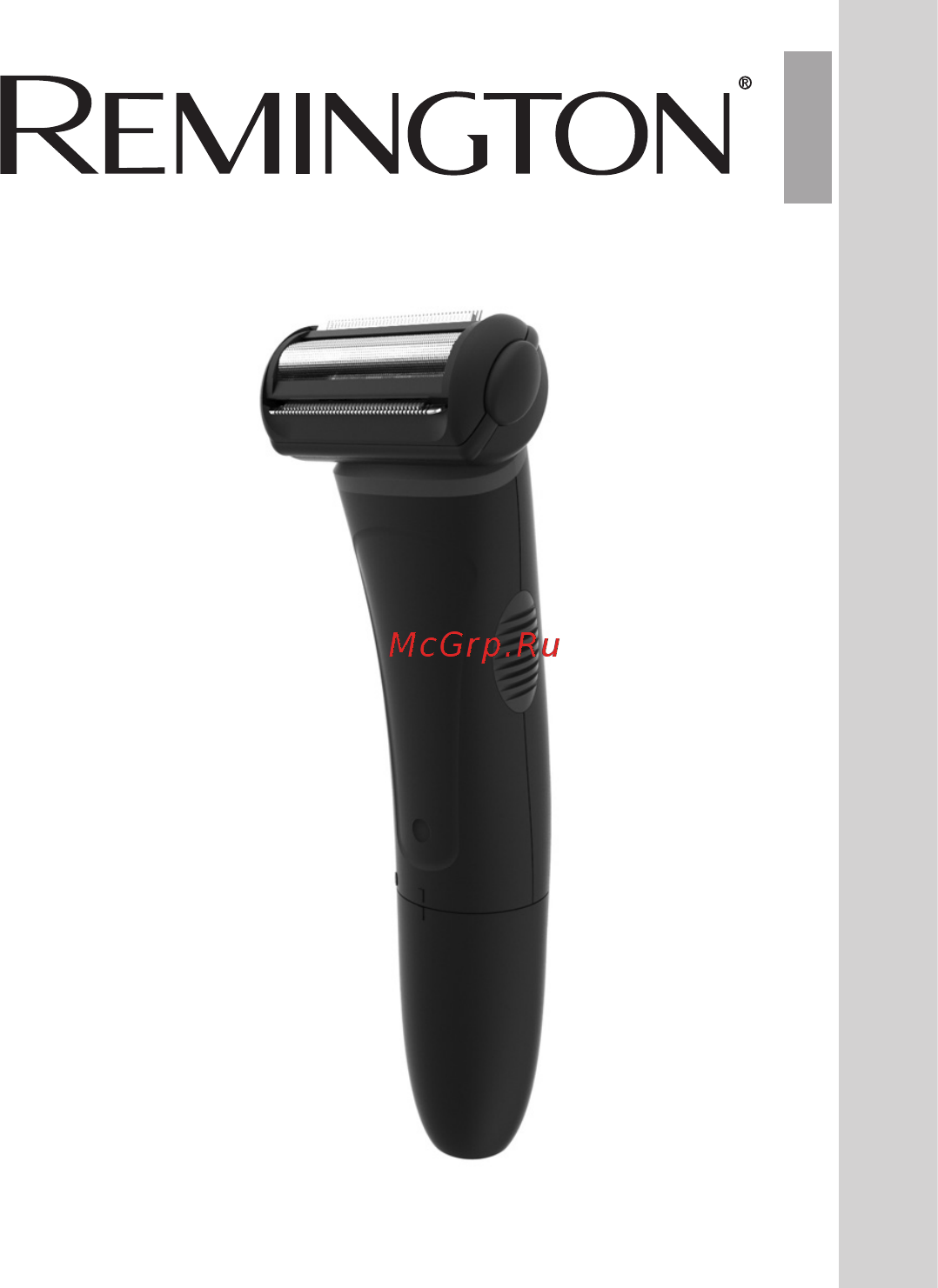 Remington BHT100 Инструкция по эксплуатации онлайн
