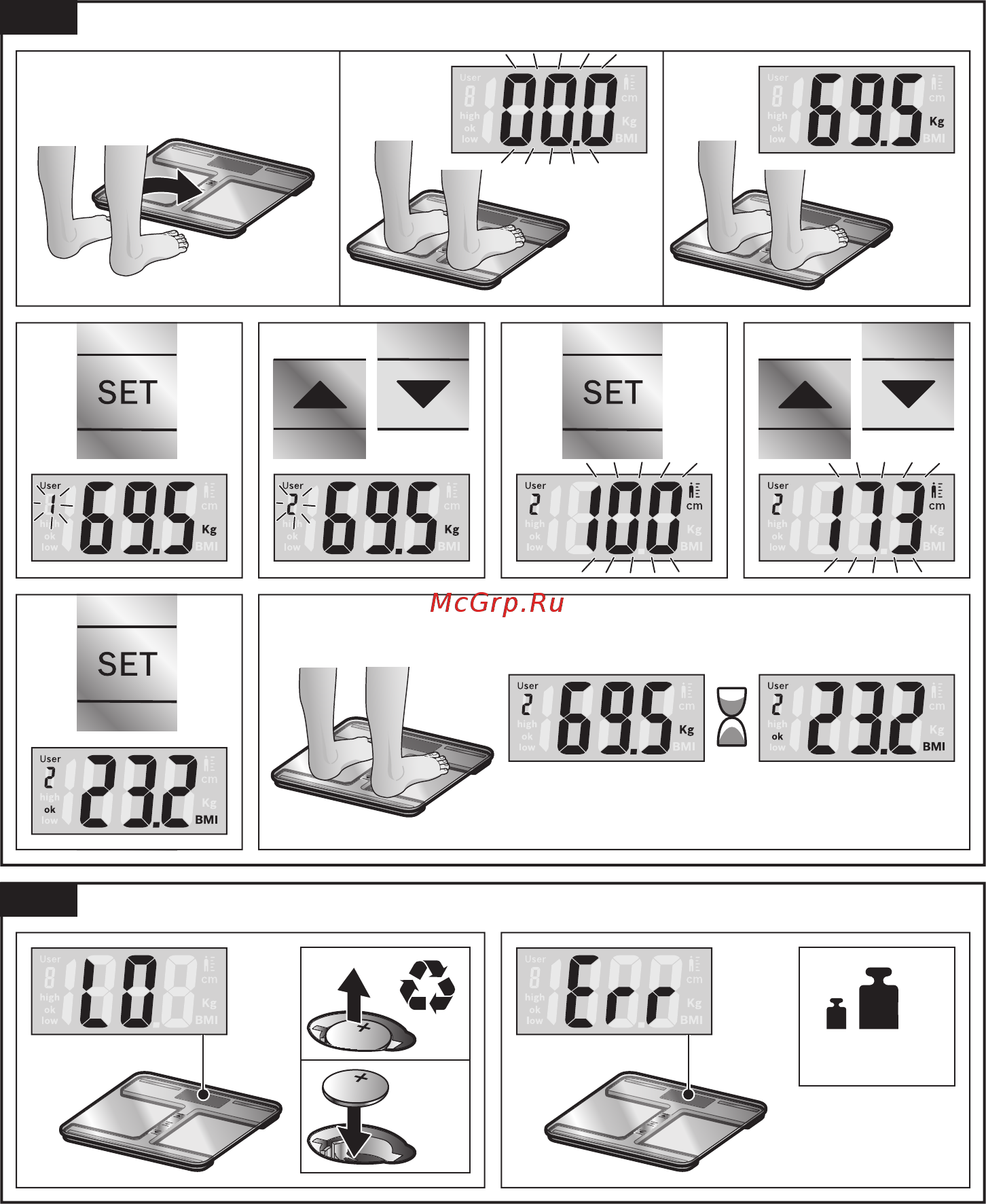 Bosch AxxenceStepOn PPW4212 Инструкция по эксплуатации онлайн [3/6] 235974