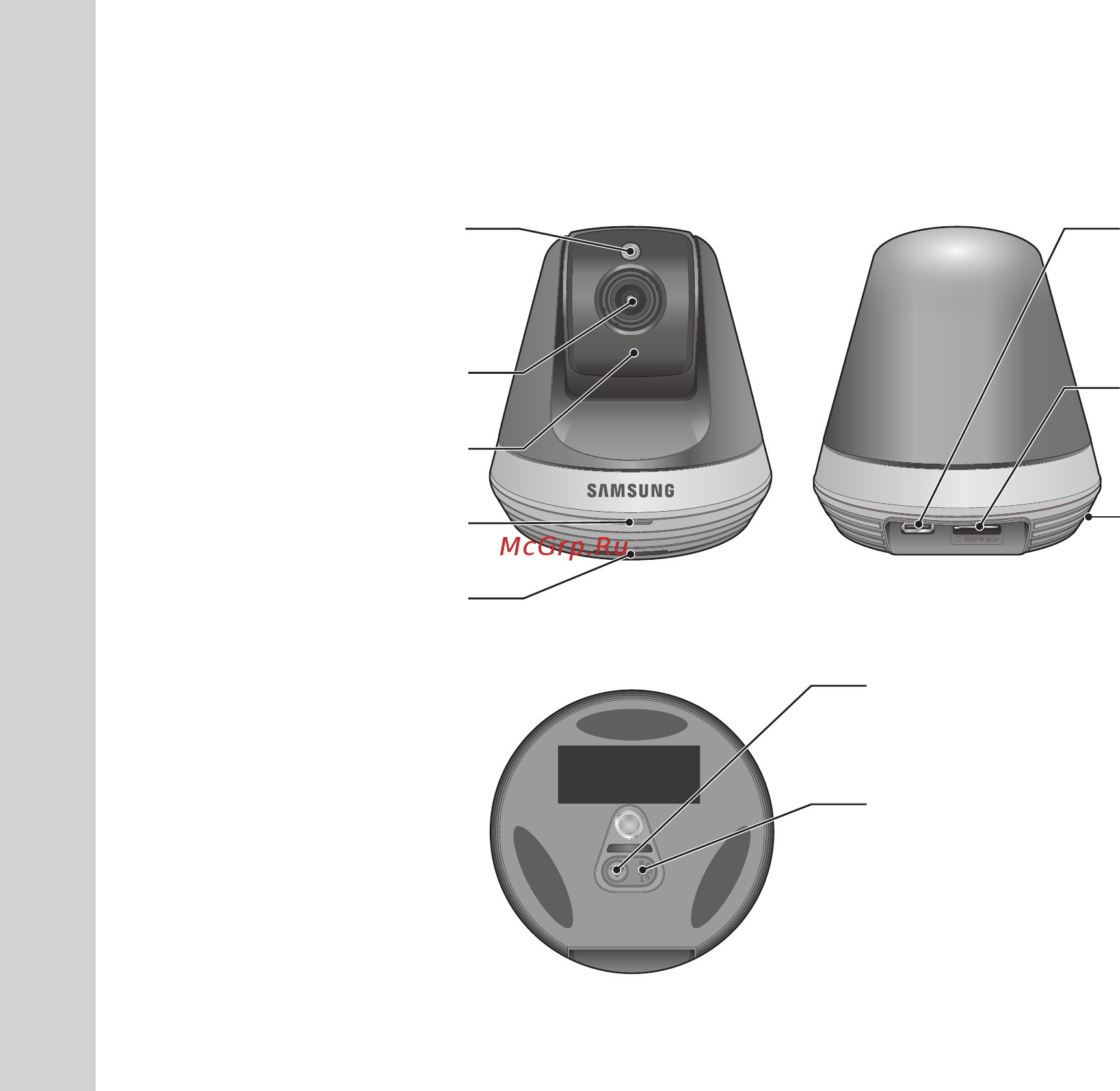 Samsung SmartCam SNH-V6410PNW [6/33] Если нажать слишком сильно кнопка может сломаться