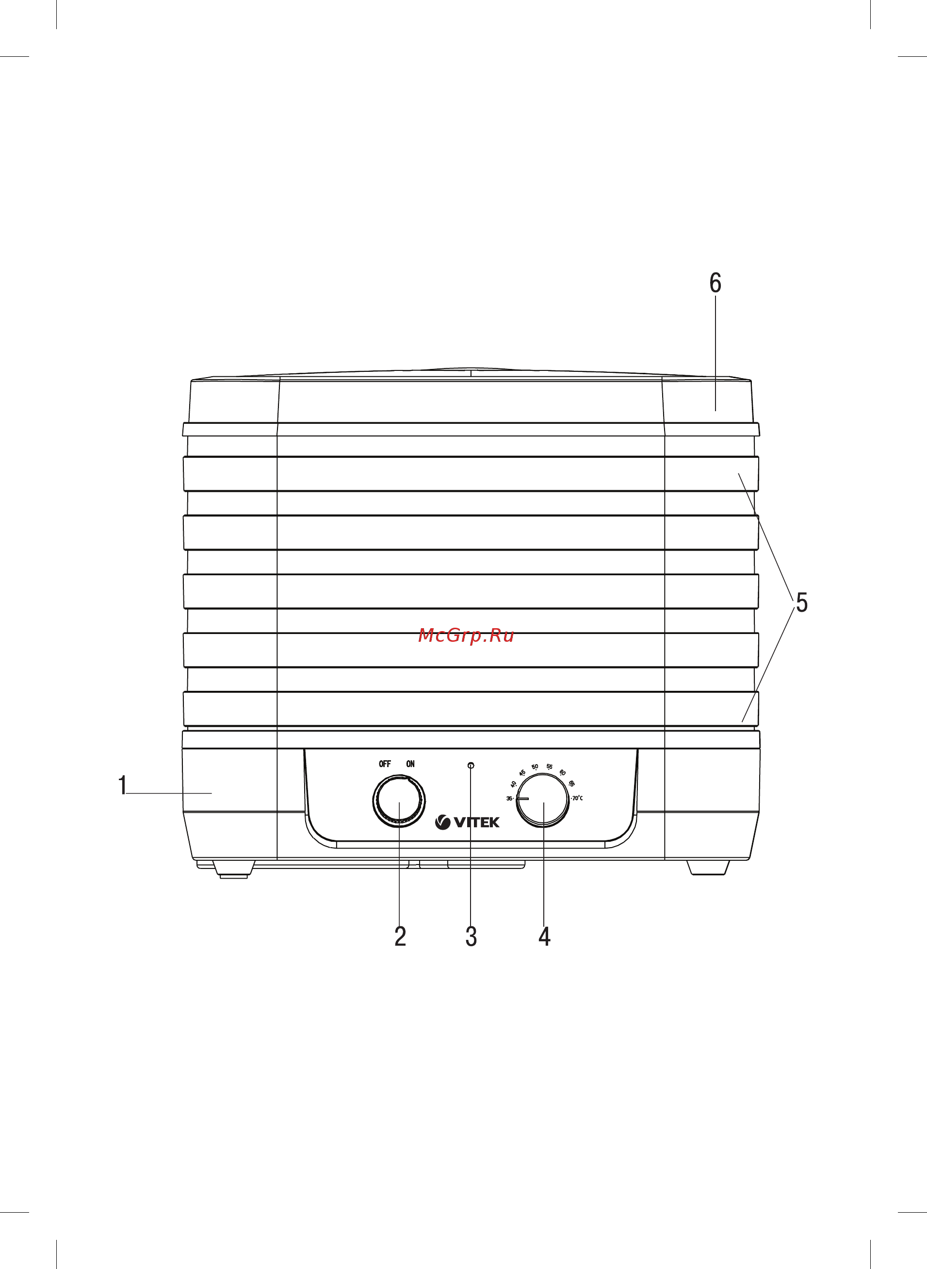 Vitek VT 5054 Инструкция по эксплуатации онлайн [2/28] 236107