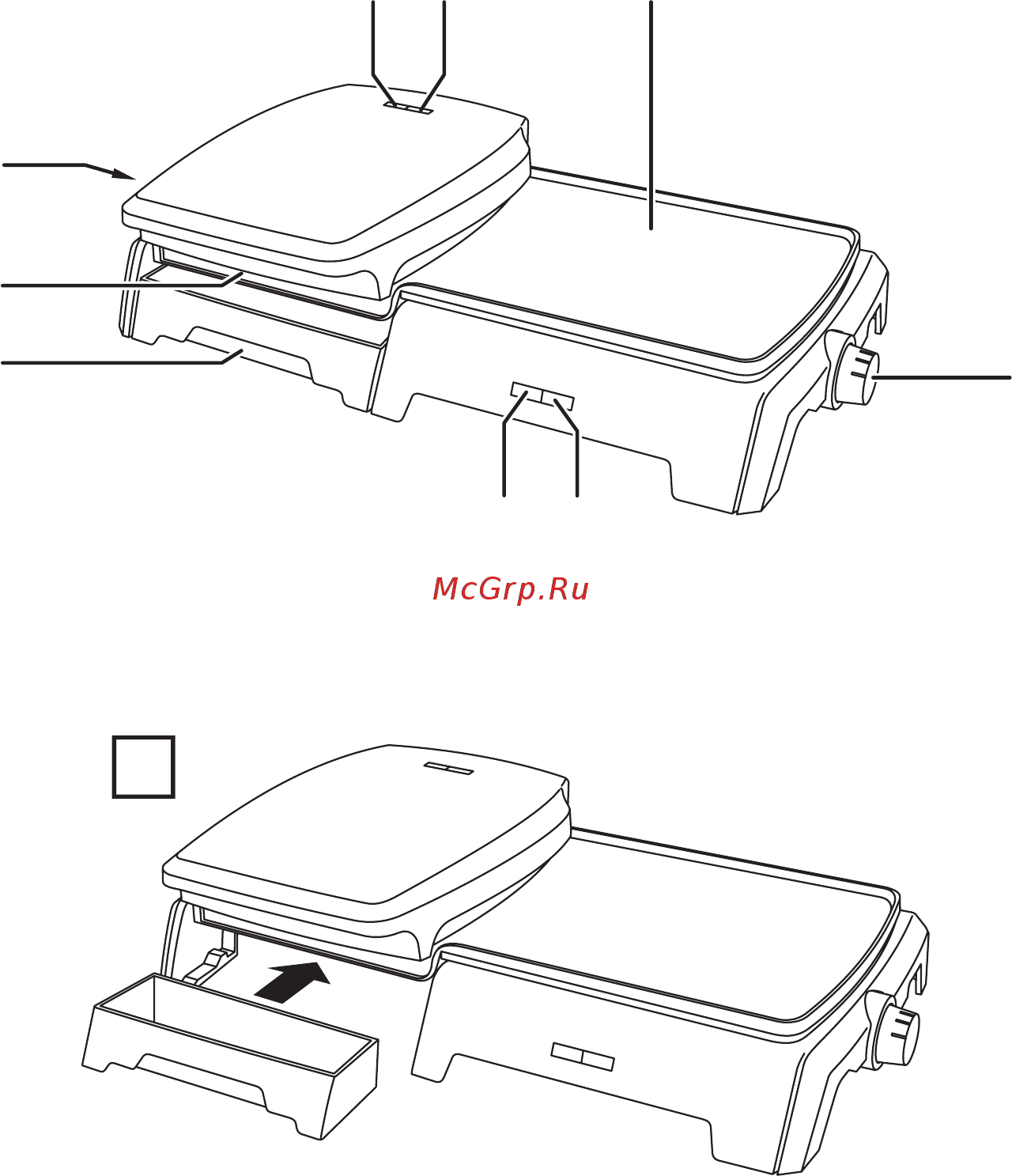 Russell Hobbs 23450-56 Grill & Griddle Инструкция по эксплуатации онлайн [2/4] 236319