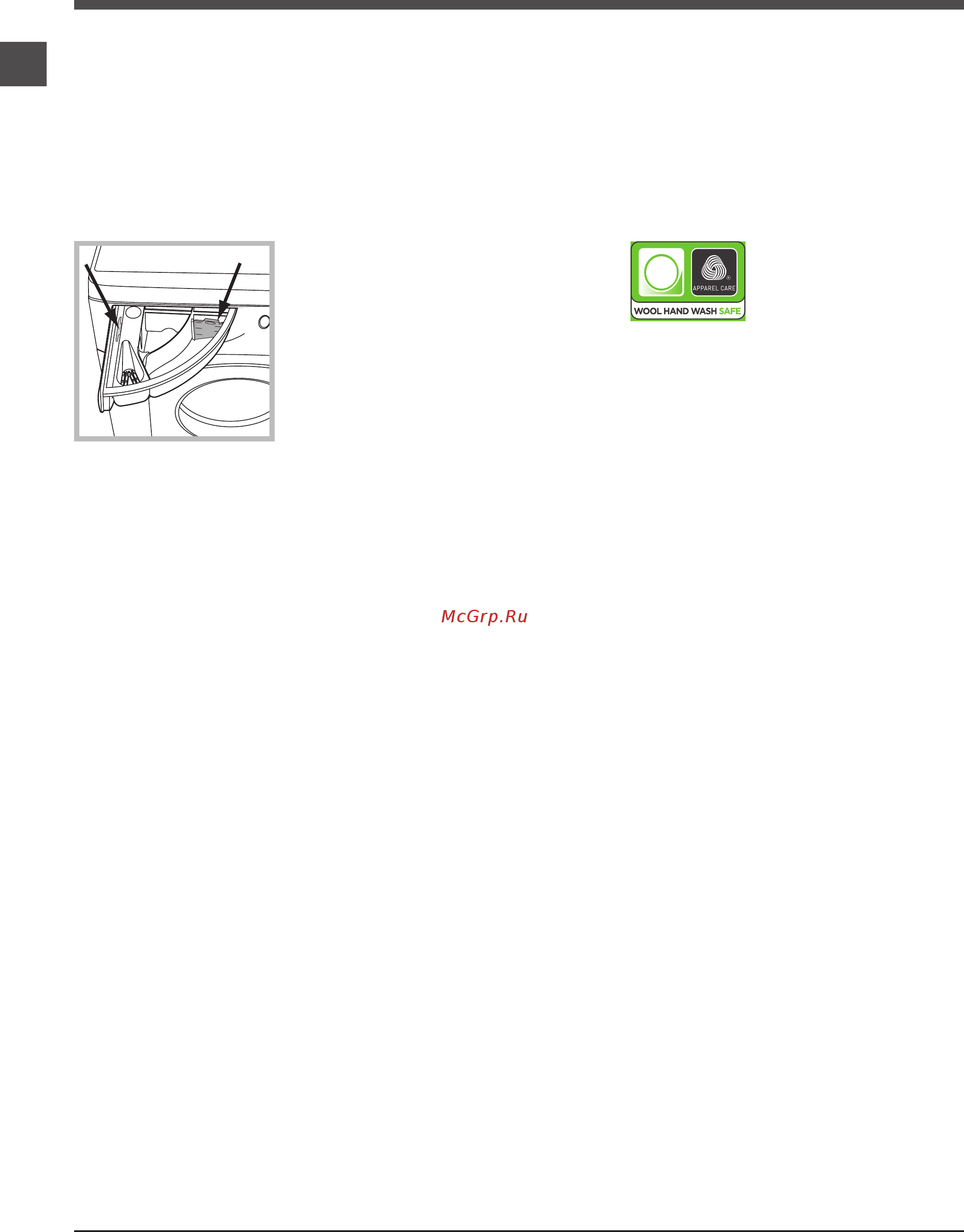 Hotpoint-Ariston RSD 8229 ST X RU [22/48] Жуғыш заттар мен кірлер