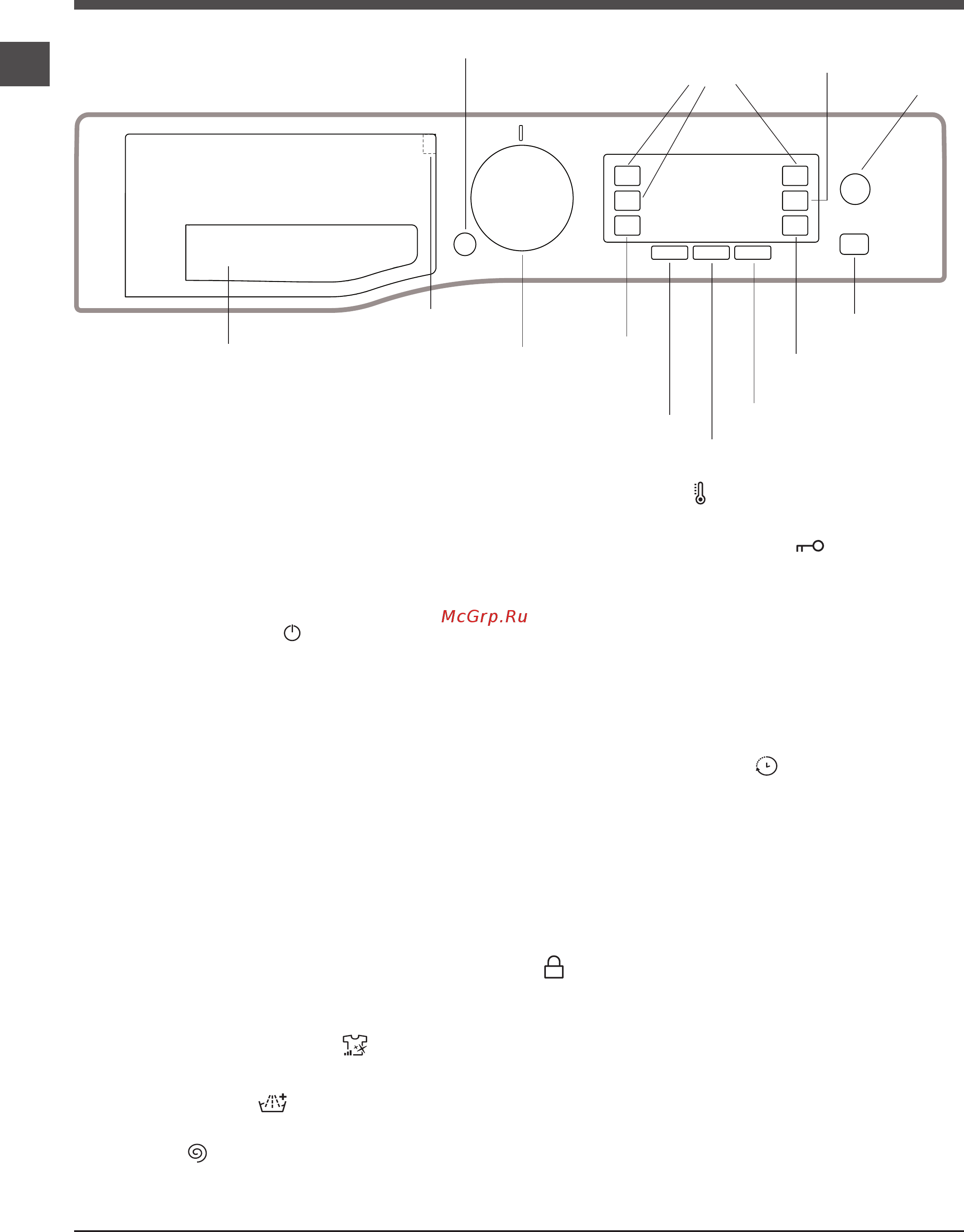Hotpoint-Ariston RSD 8229 ST X RU [30/48] Լվացքի մեքենայի նկարագիրը