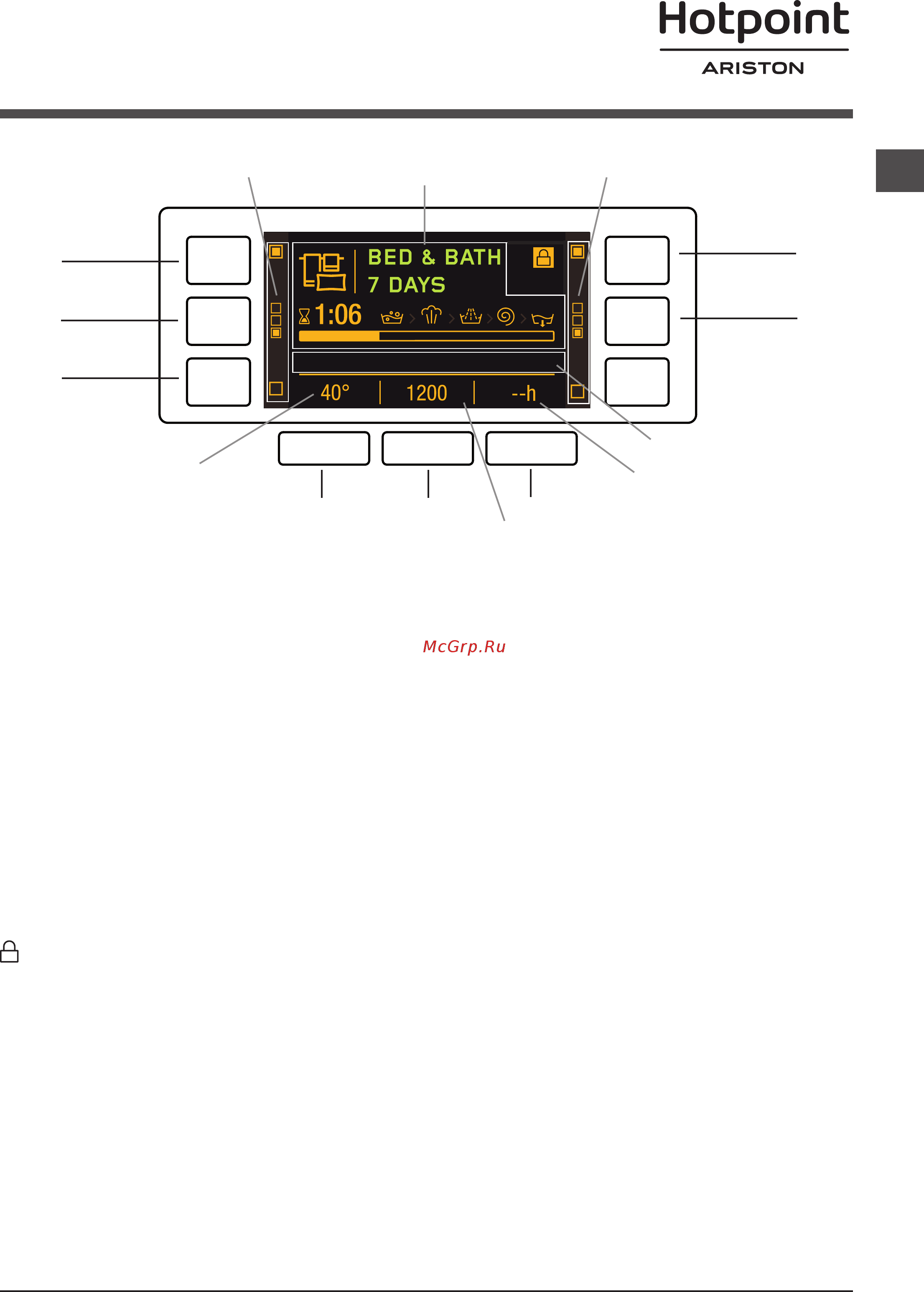 Hotpoint-Ariston RSD 8229 ST X RU [31/48] Էկրան
