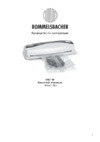 Rommelsbacher VAC 155 Инструкция по эксплуатации