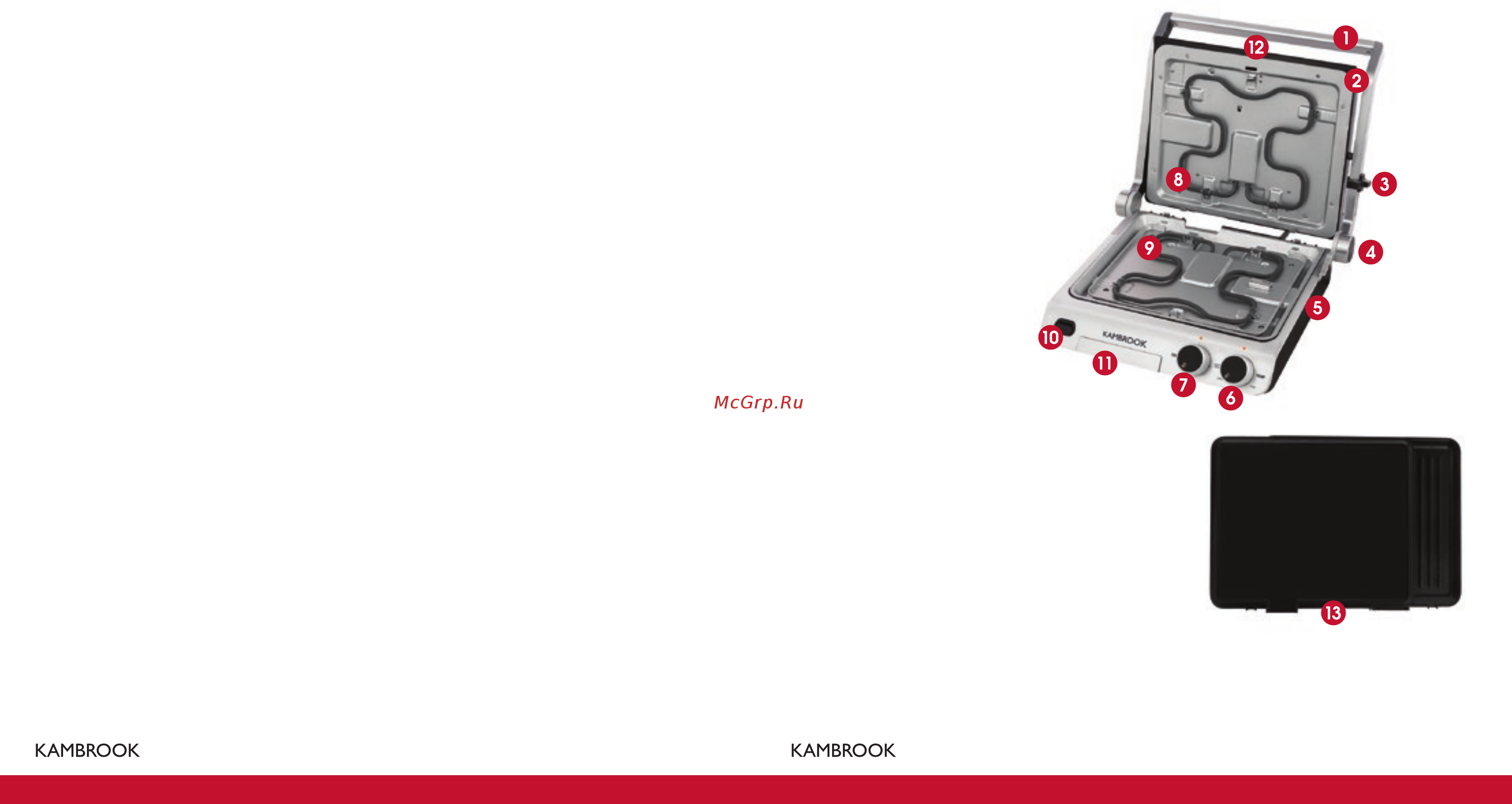 Kambrook AGR400 [3/7] Регулятор выбора температур
