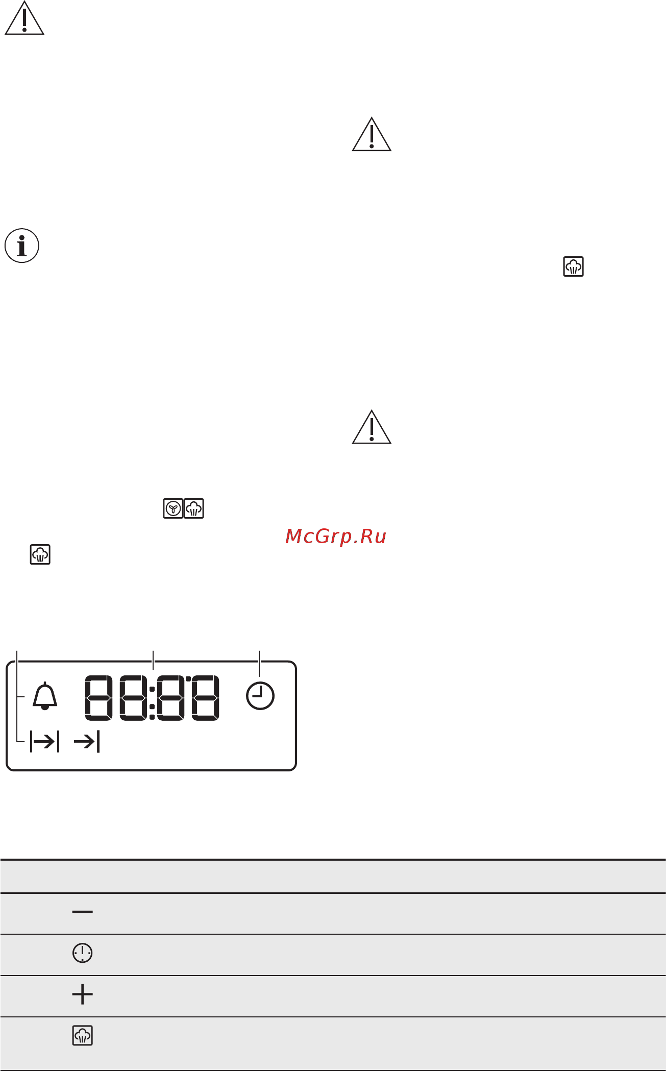 AEG BER451110B [11/40] Дисплей