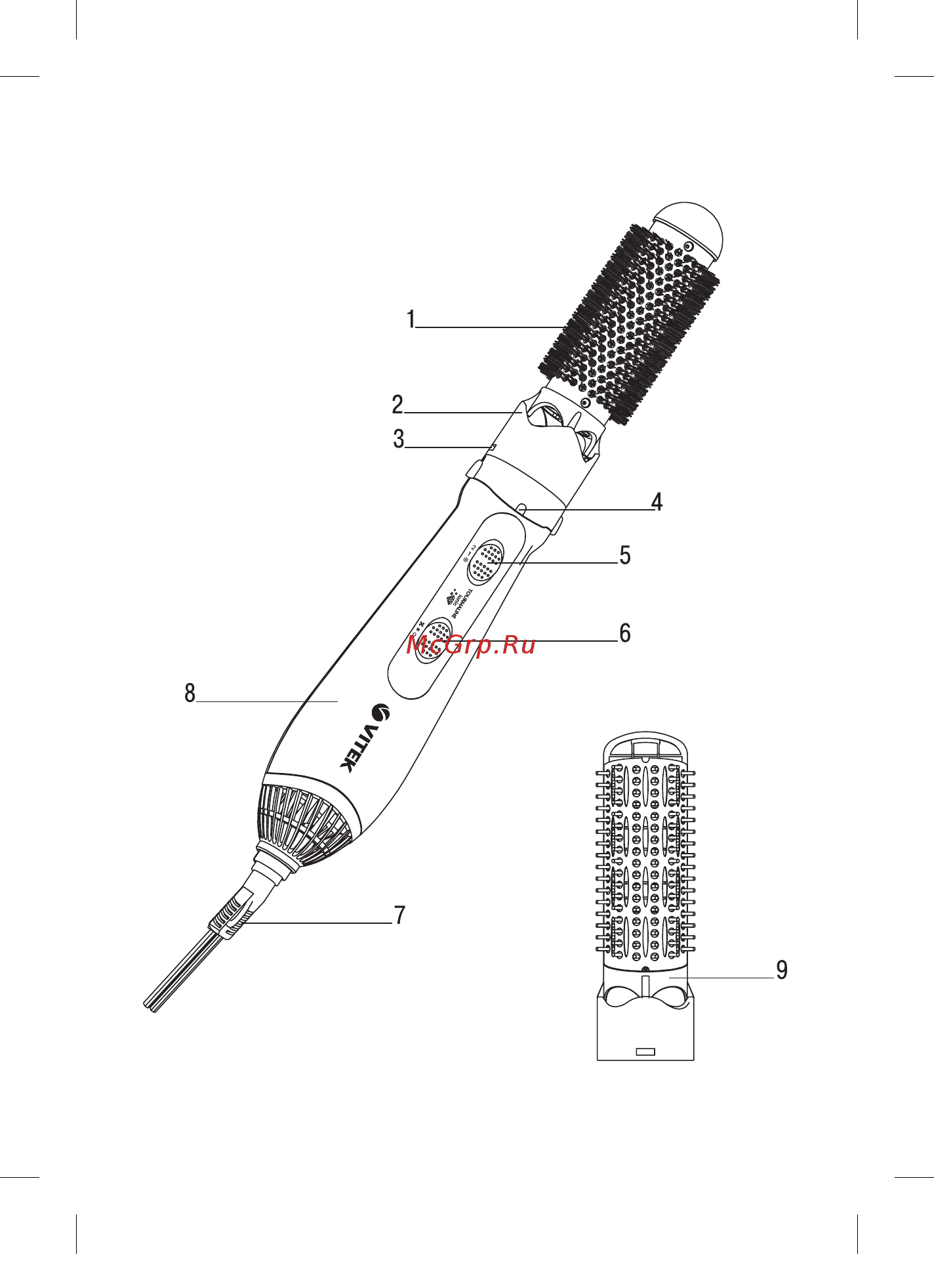 Vitek VT-2296 Инструкция по эксплуатации онлайн [2/8] 236785