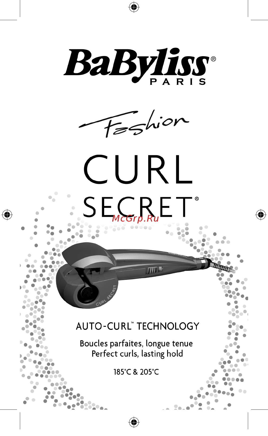 Babyliss Curl secret C903PE Инструкция по эксплуатации онлайн