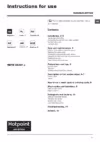 Hotpoint-Ariston RDPD 96407 JX EU Инструкция по эксплуатации