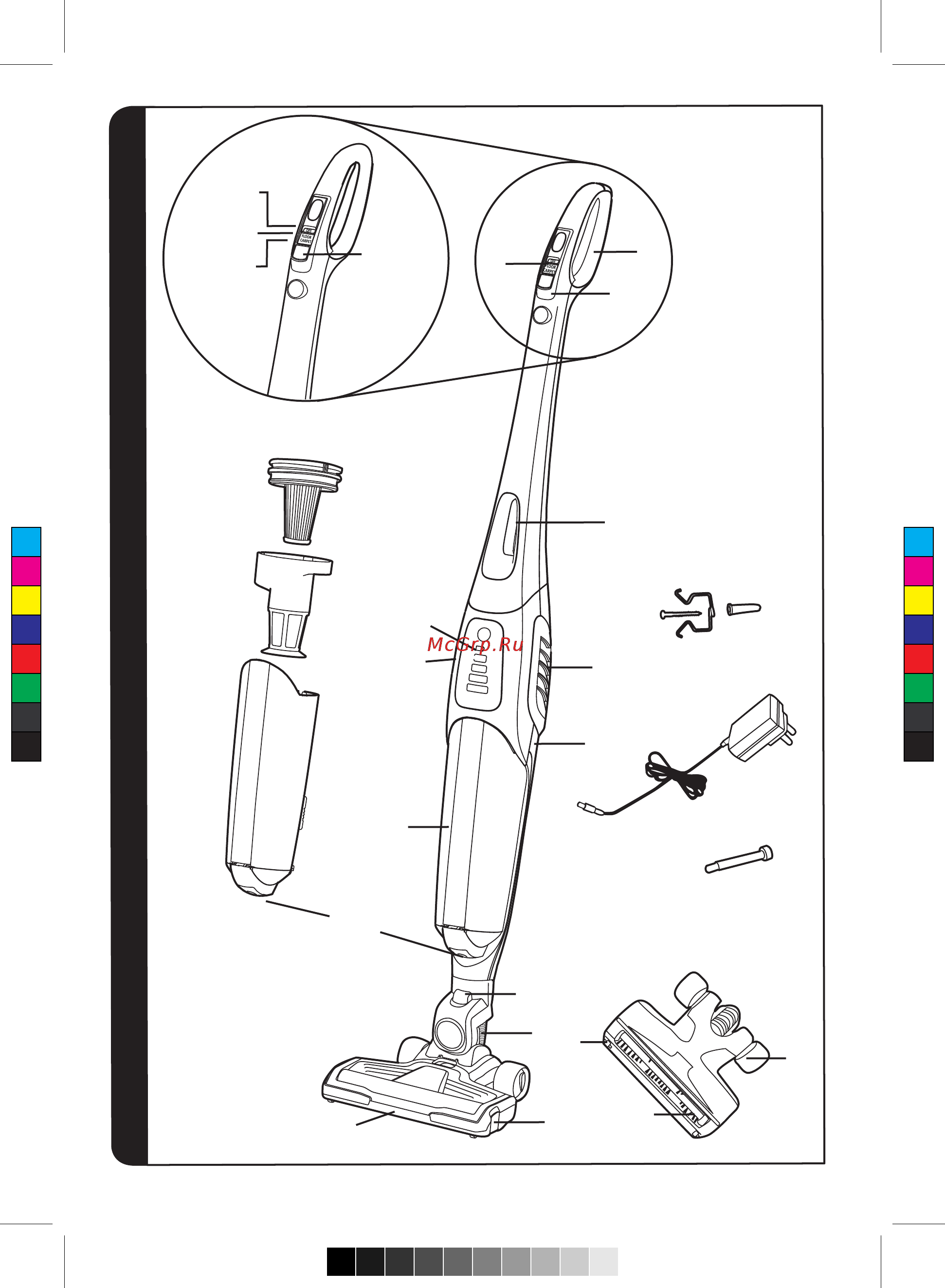 Hoover Athen Evo ATV252RM 019 39400265 Инструкция по эксплуатации онлайн [2/15] 302028