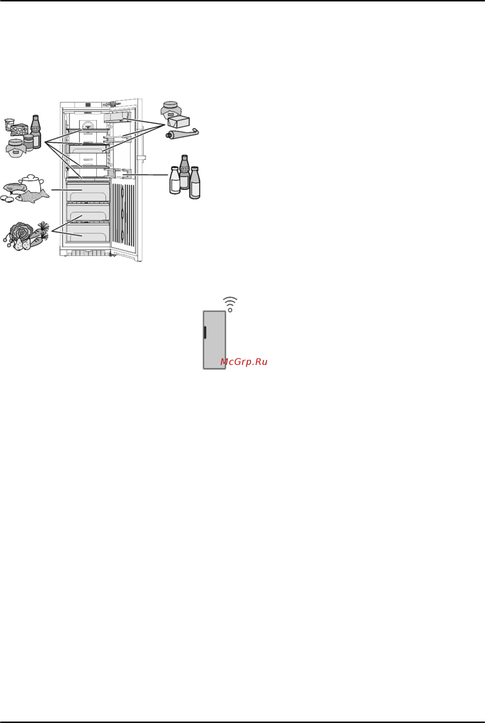 Liebherr SBSbs 8673-20 [10/58] Пример размещения