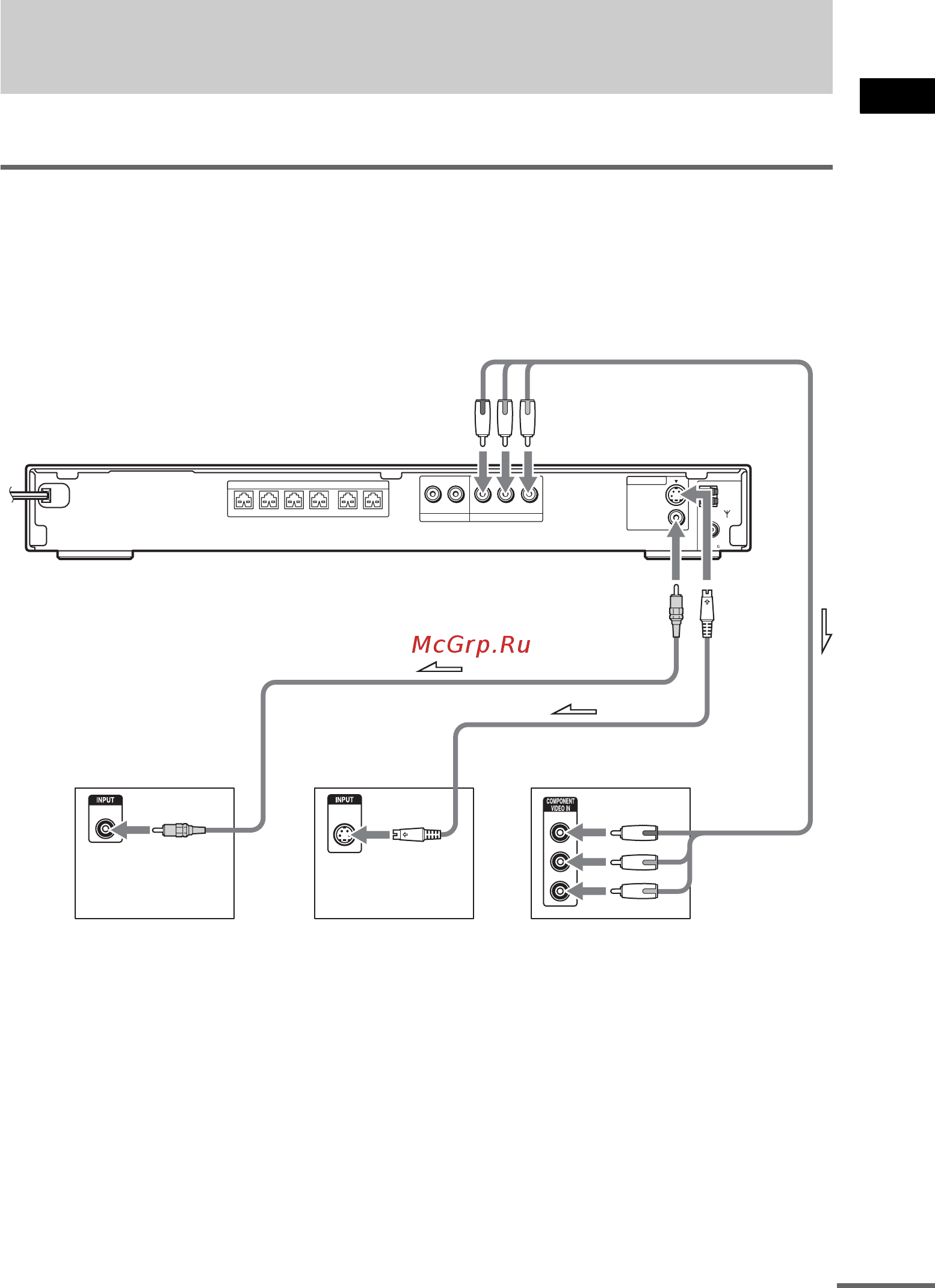 Sony DAV-DZ120K (компл) [27/124] Подключение телевизора дополнительные сведения