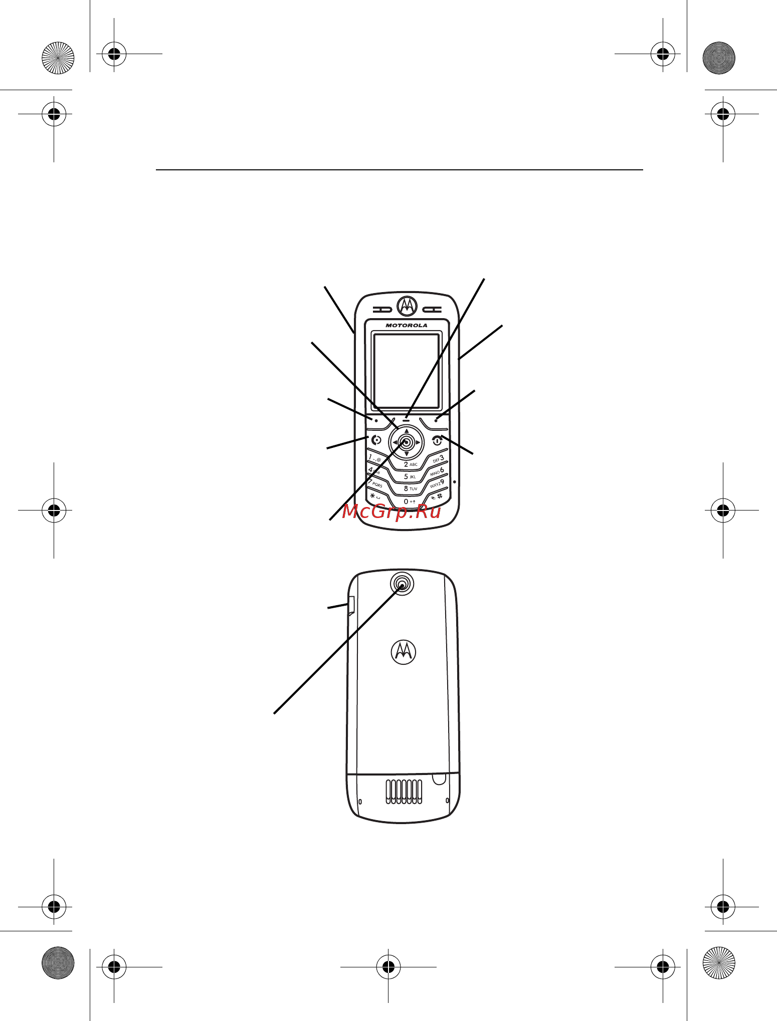 Motorola L 6 pink Инструкция по эксплуатации онлайн