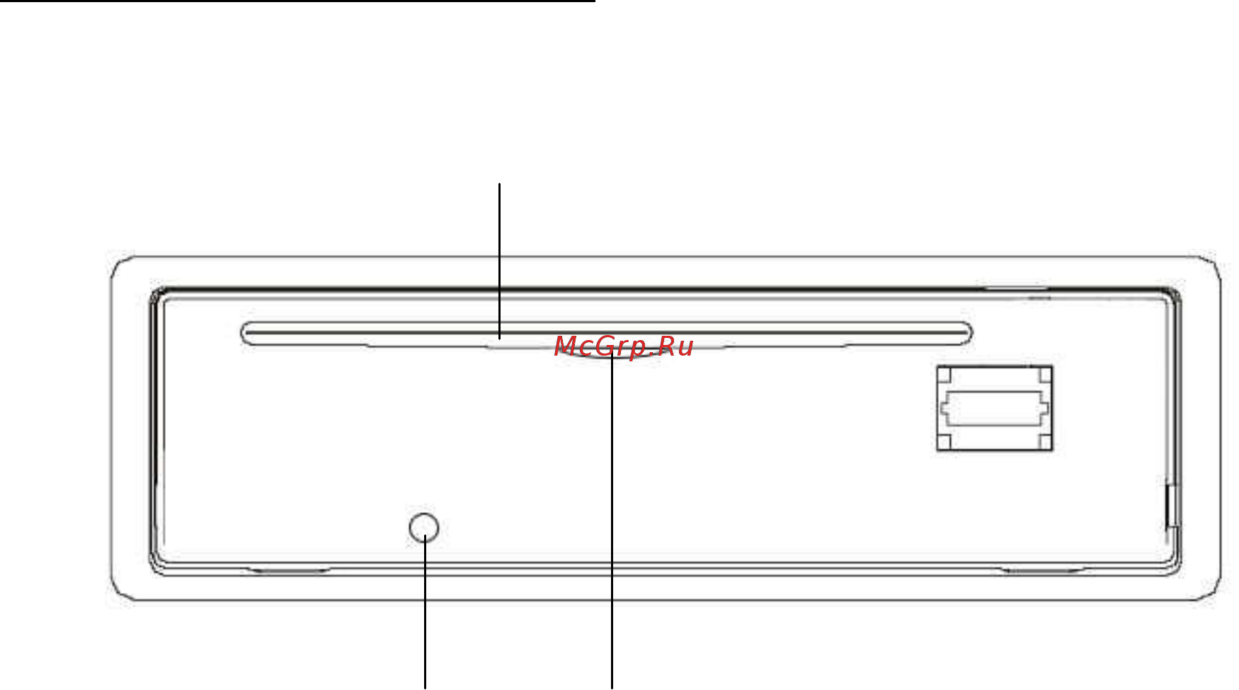 Hyundai CDM8043 [12/32] Обратная сторона передней панели