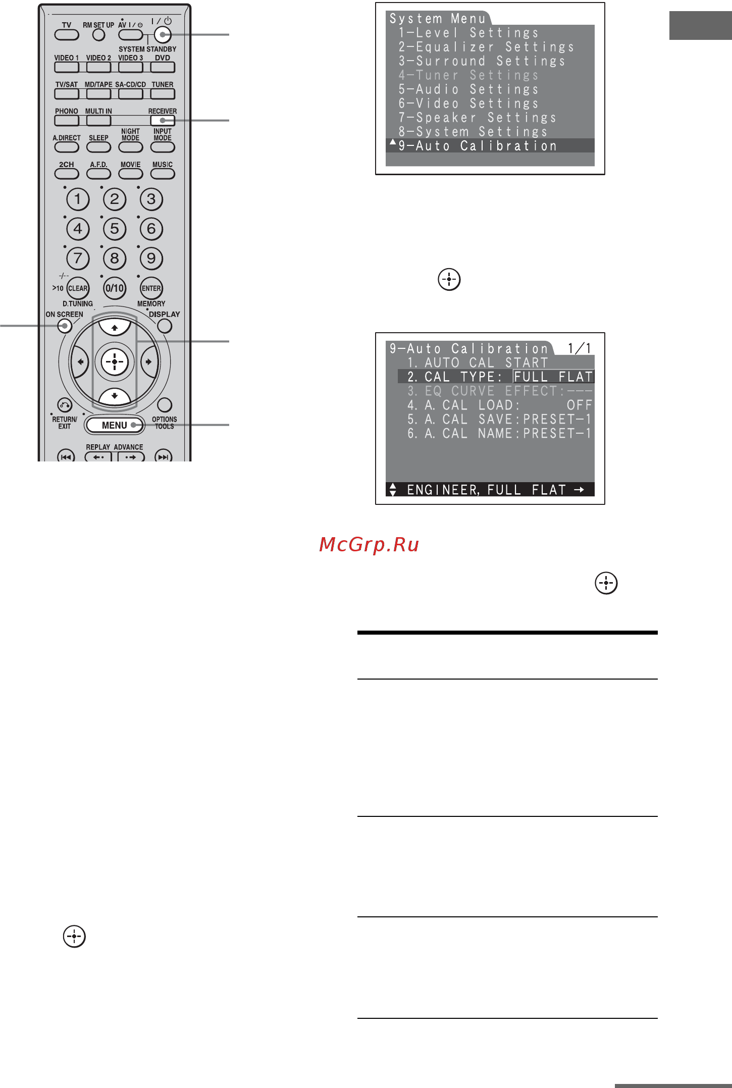 Sony STR-DA1200 ES/S Инструкция по эксплуатации онлайн [47/131] 237626