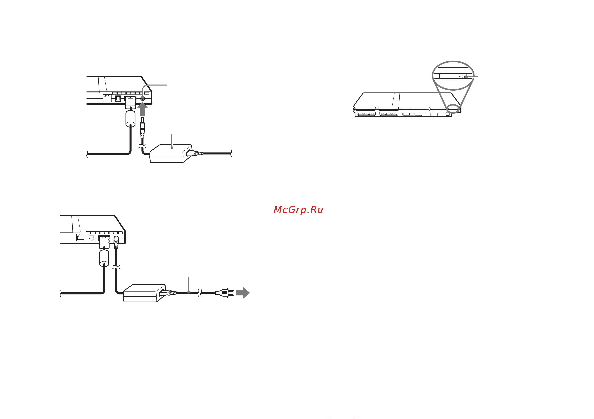 Sony 2(sl).St.Pin [66/112] Dc in 8 5v вход постоянного тока 8 5 в на задней стороне консоли