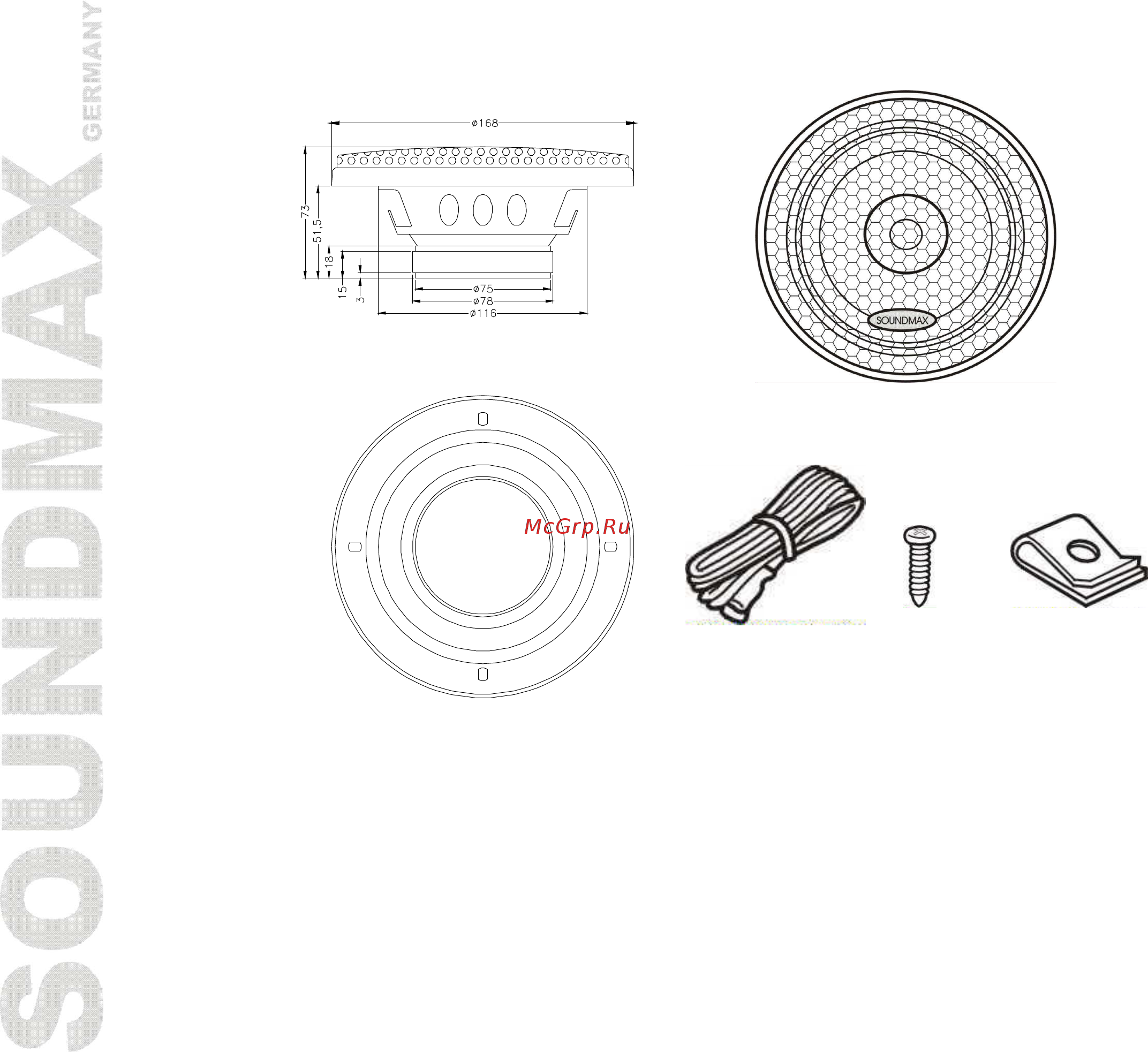 Soundmax CDM1068+503 [3/27] Описание