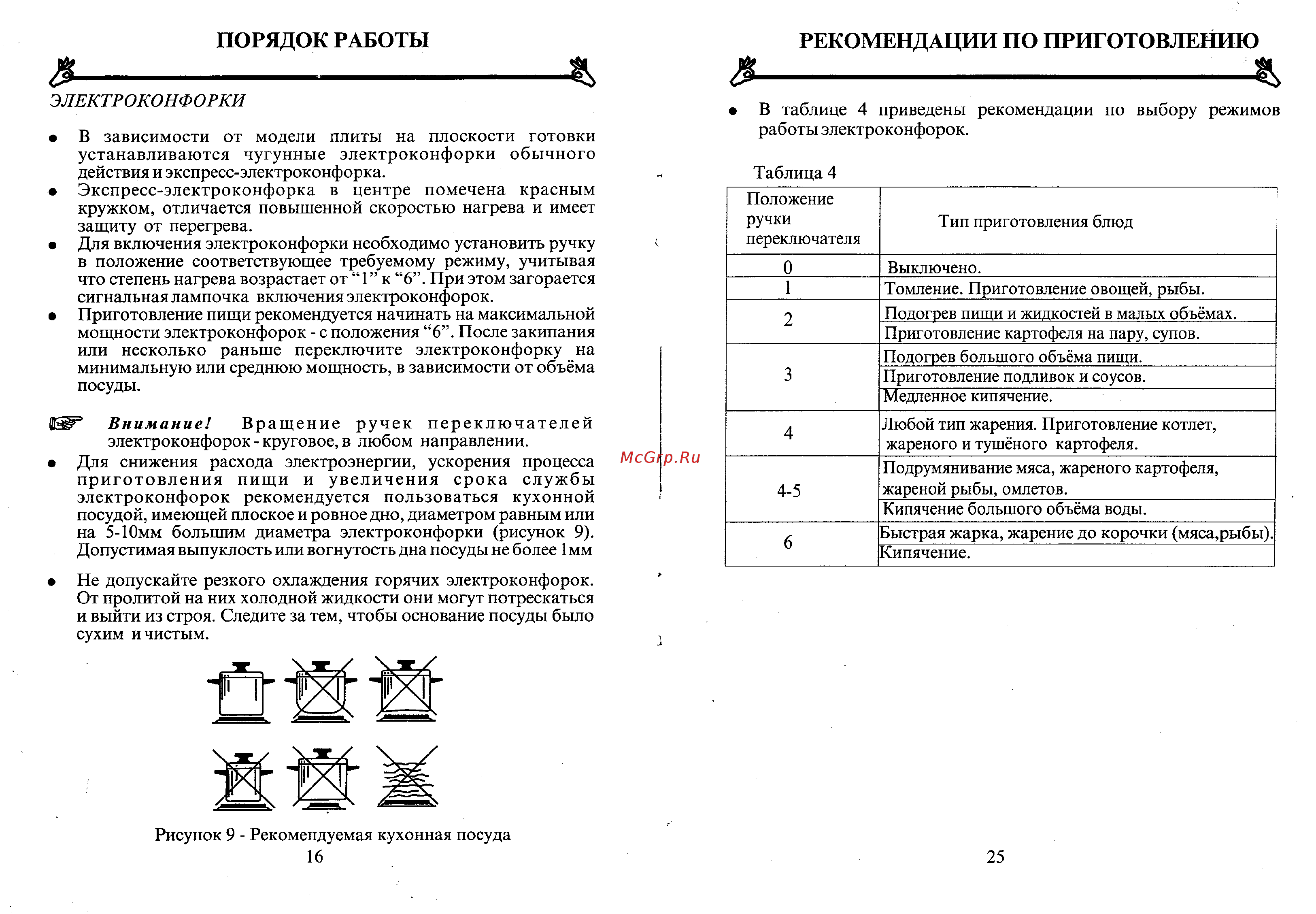 De luxe 5003-17 (щ) [18/22] Порядок работы