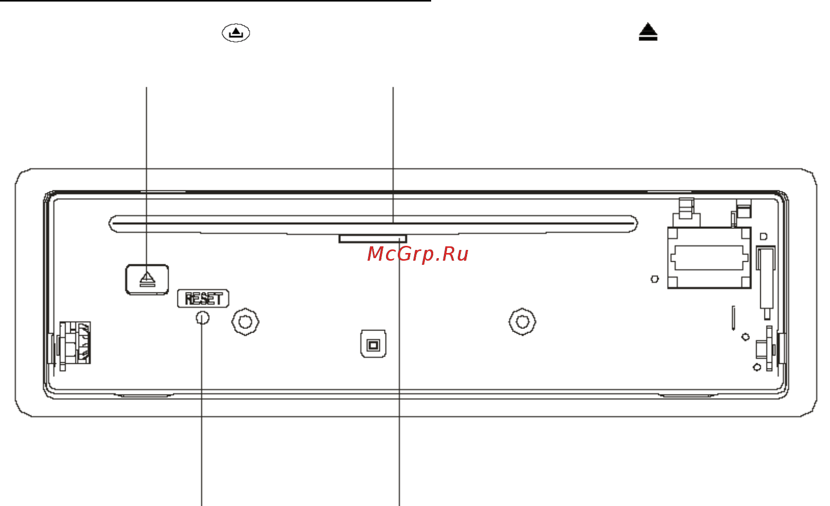 Hyundai CMD7071 [8/39] Обратная сторона передней панели