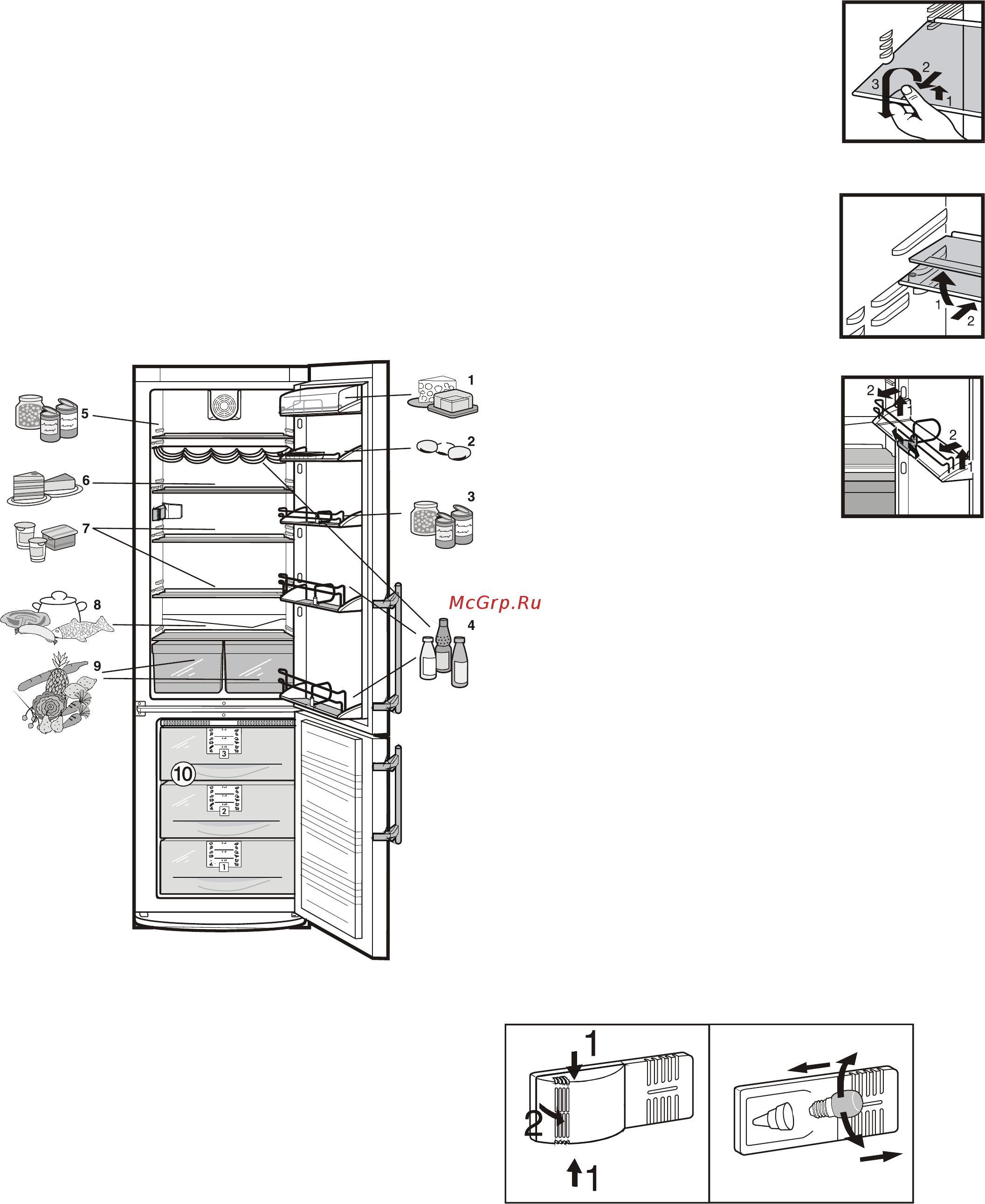 Liebherr CNP es 38670 [10/13] Оборудование
