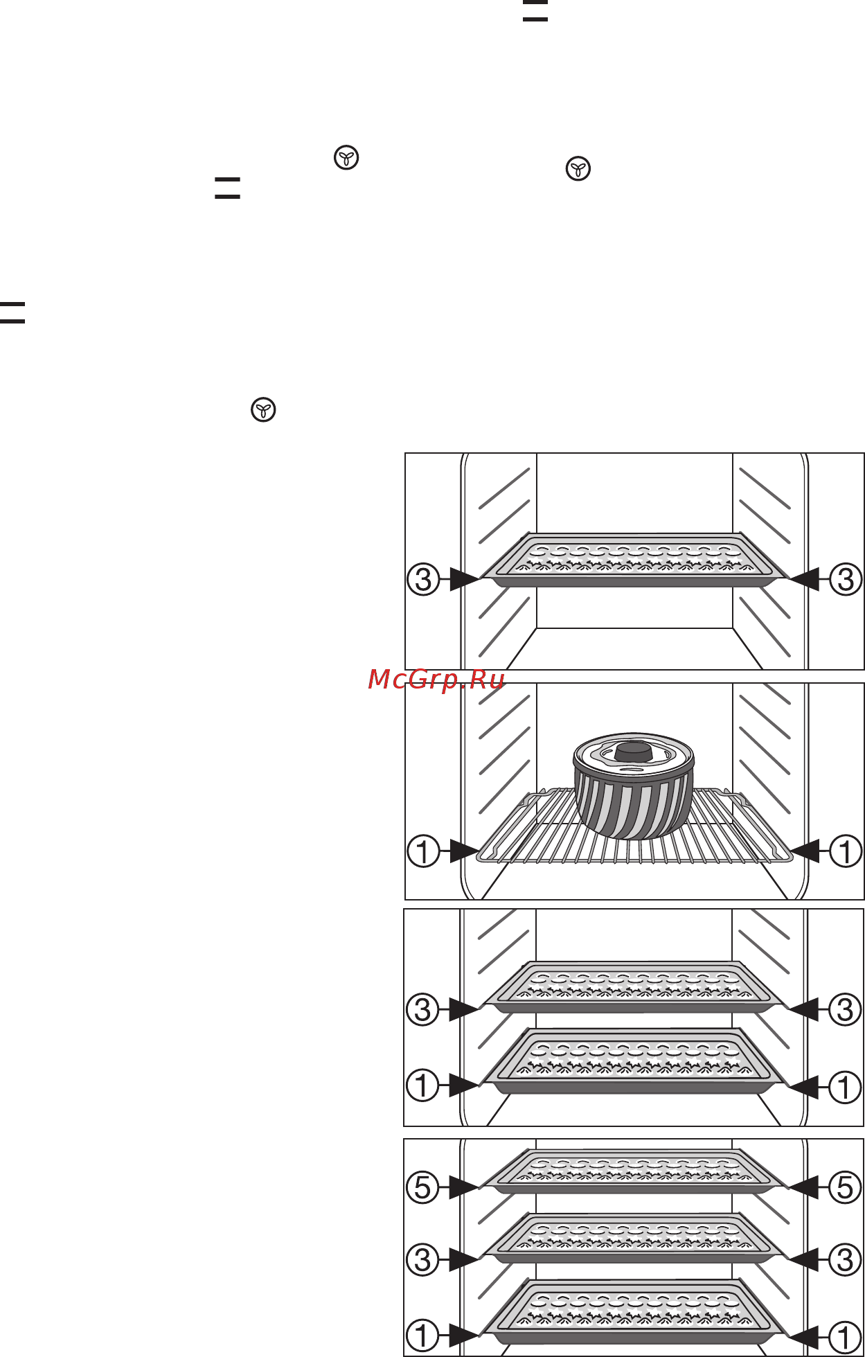 Electrolux EOB64100 W [30/72] Инструкции таблицы и советы