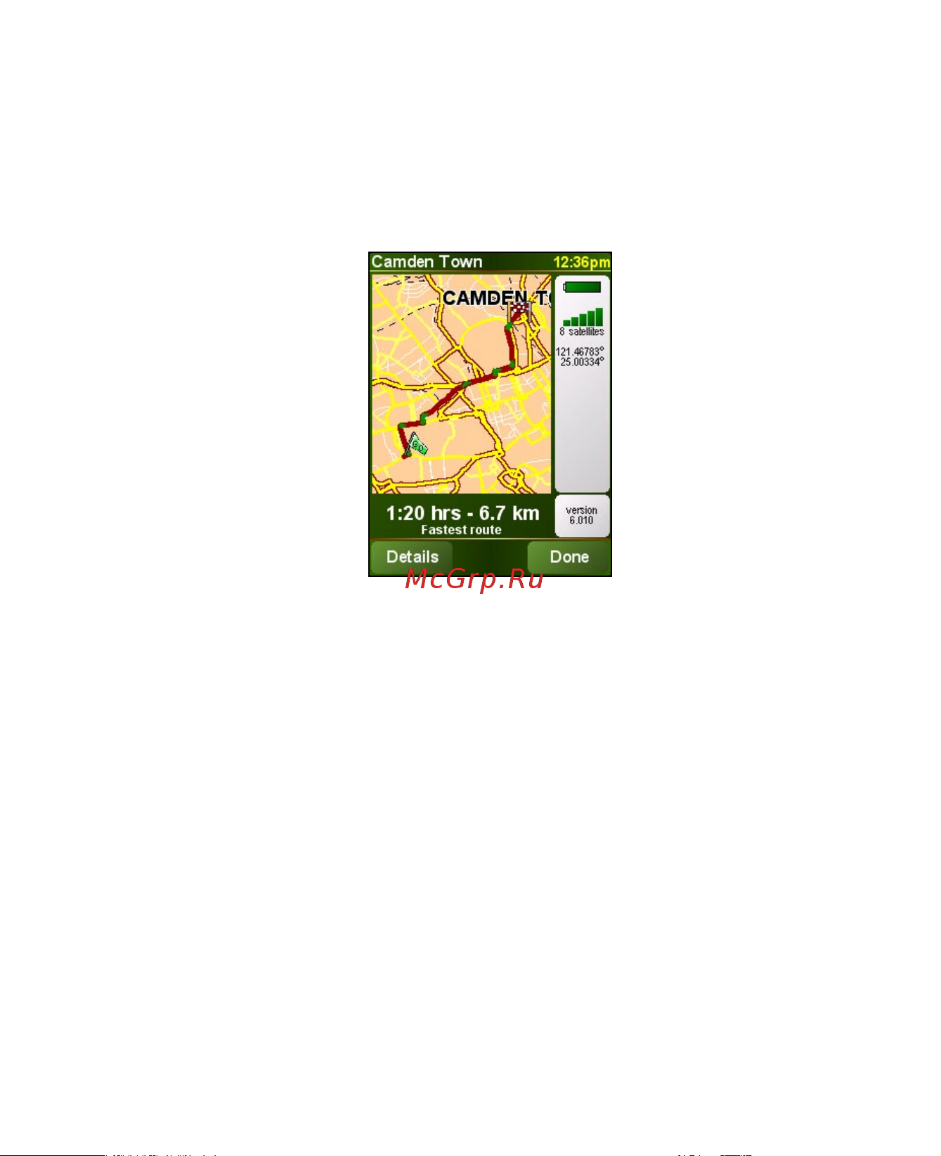HTC P3400 Deluxe [208/284] Работа с системой gps