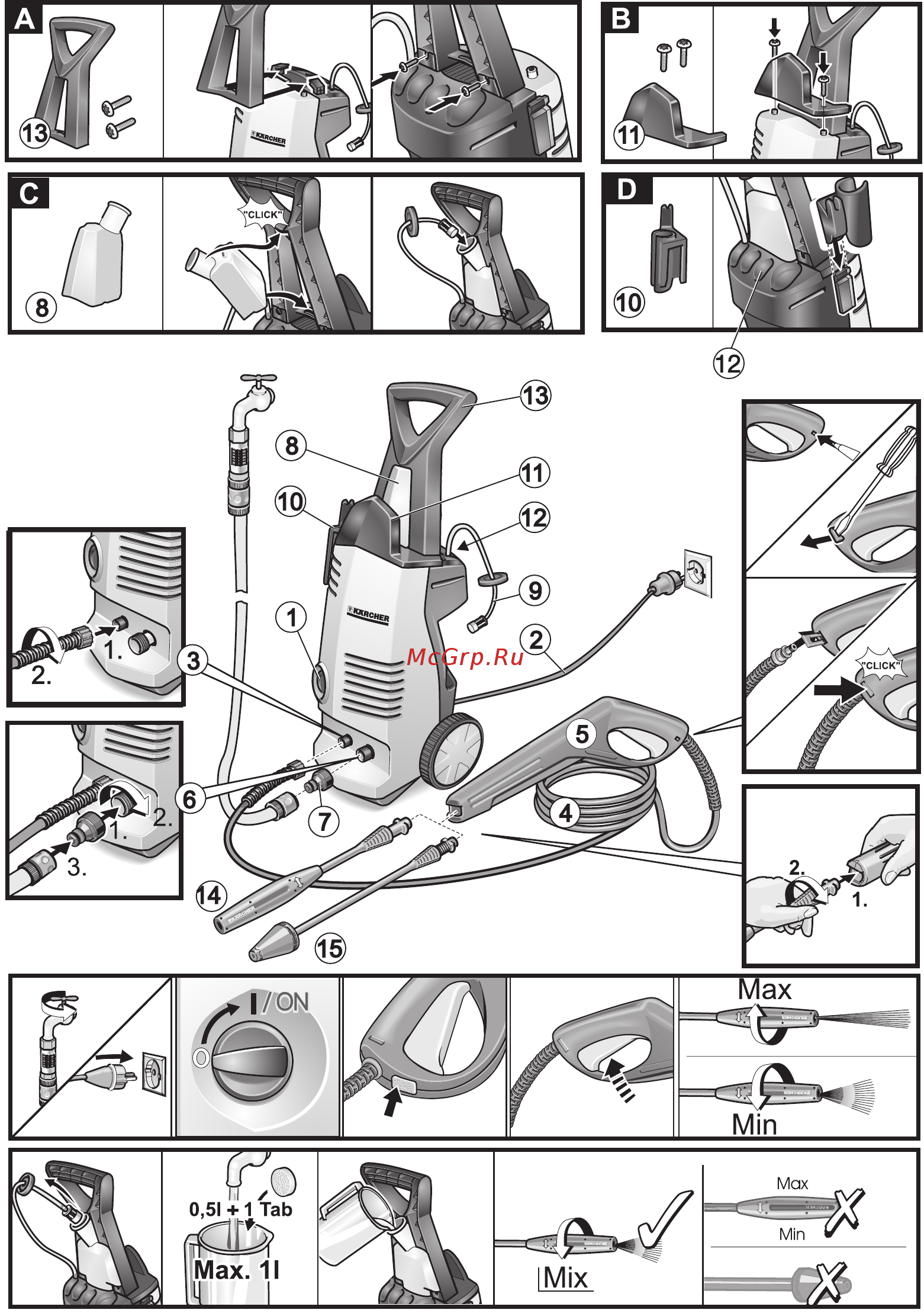 Karcher K4.98MD plus Инструкция по эксплуатации онлайн [2/10] 238018