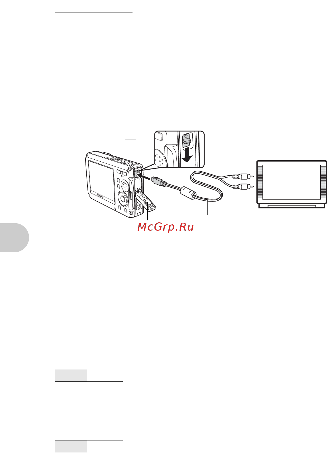 Olympus Mju 770 Metal [34/79] Воспроизведение снимков через тв