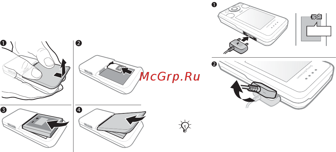 SonyEricsson W580i red [7/102] Начало работы