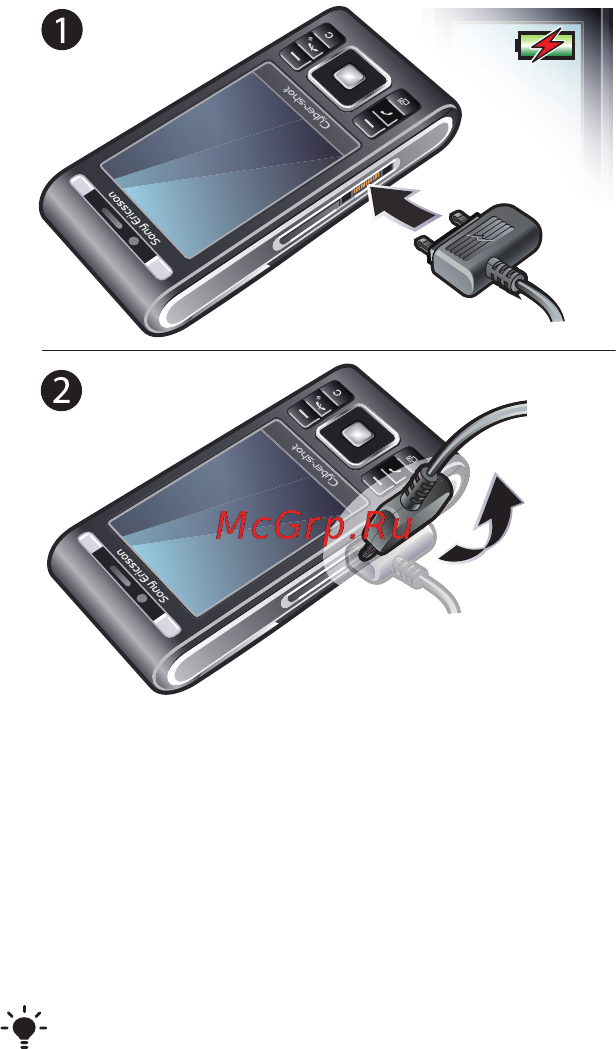SONY-ERICSSON C905 n/black Инструкция по эксплуатации онлайн [12/105] 787323