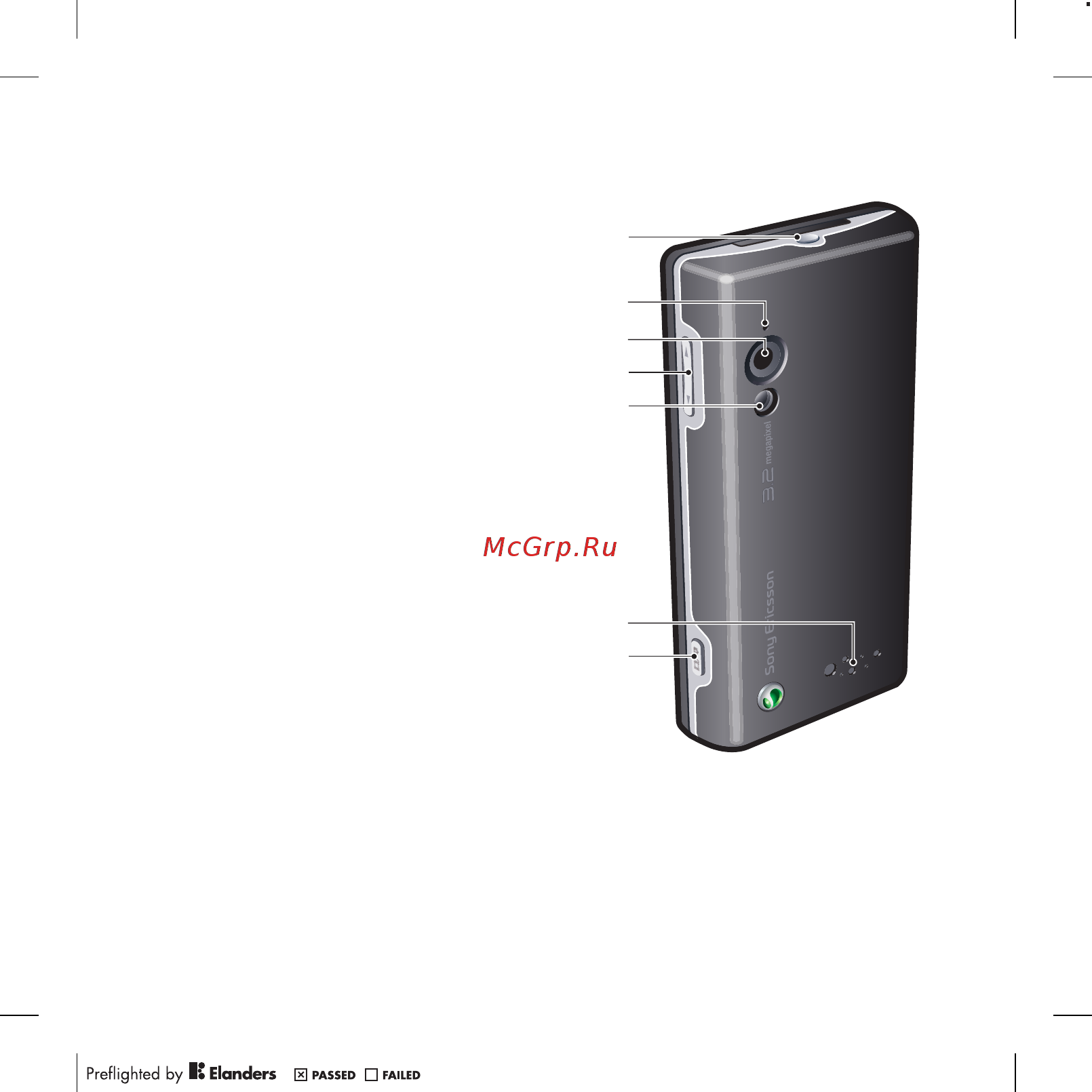 SONY-ERICSSON G705 S/Gold Инструкция по эксплуатации онлайн [13/104] 787332