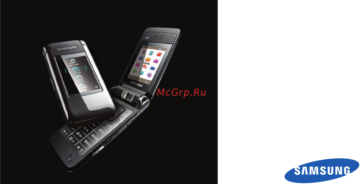 Samsung SGH-G400 black Инструкция по эксплуатации онлайн [2/68] 238301