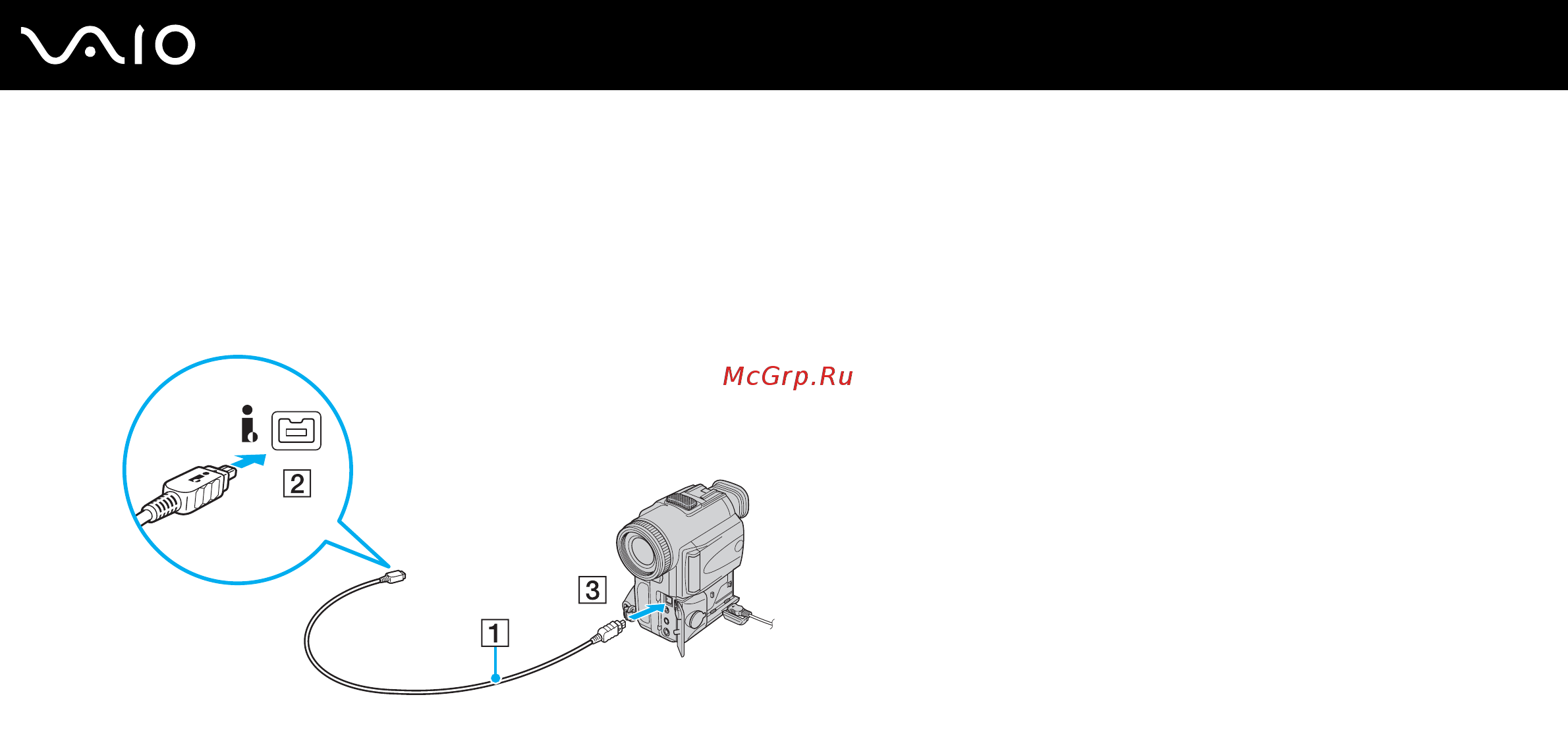 Sony VGN-TT11RM /N [112/233] Подсоединение цифровой видеокамеры