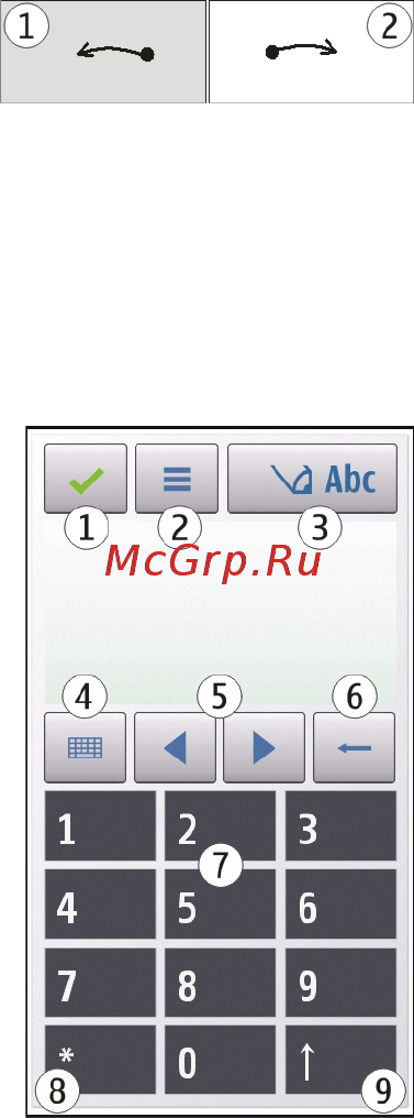 Nokia 5530 [55/178] Буквенно цифровая клавиатура