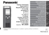 Panasonic RR-US570E9-K Black Инструкция по эксплуатации