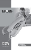 Texet TX-225 Light Grey Инструкция по эксплуатации