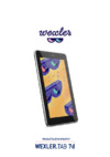 Wexler TAB 7d 7" 4Gb 3G Grey Инструкция по эксплуатации