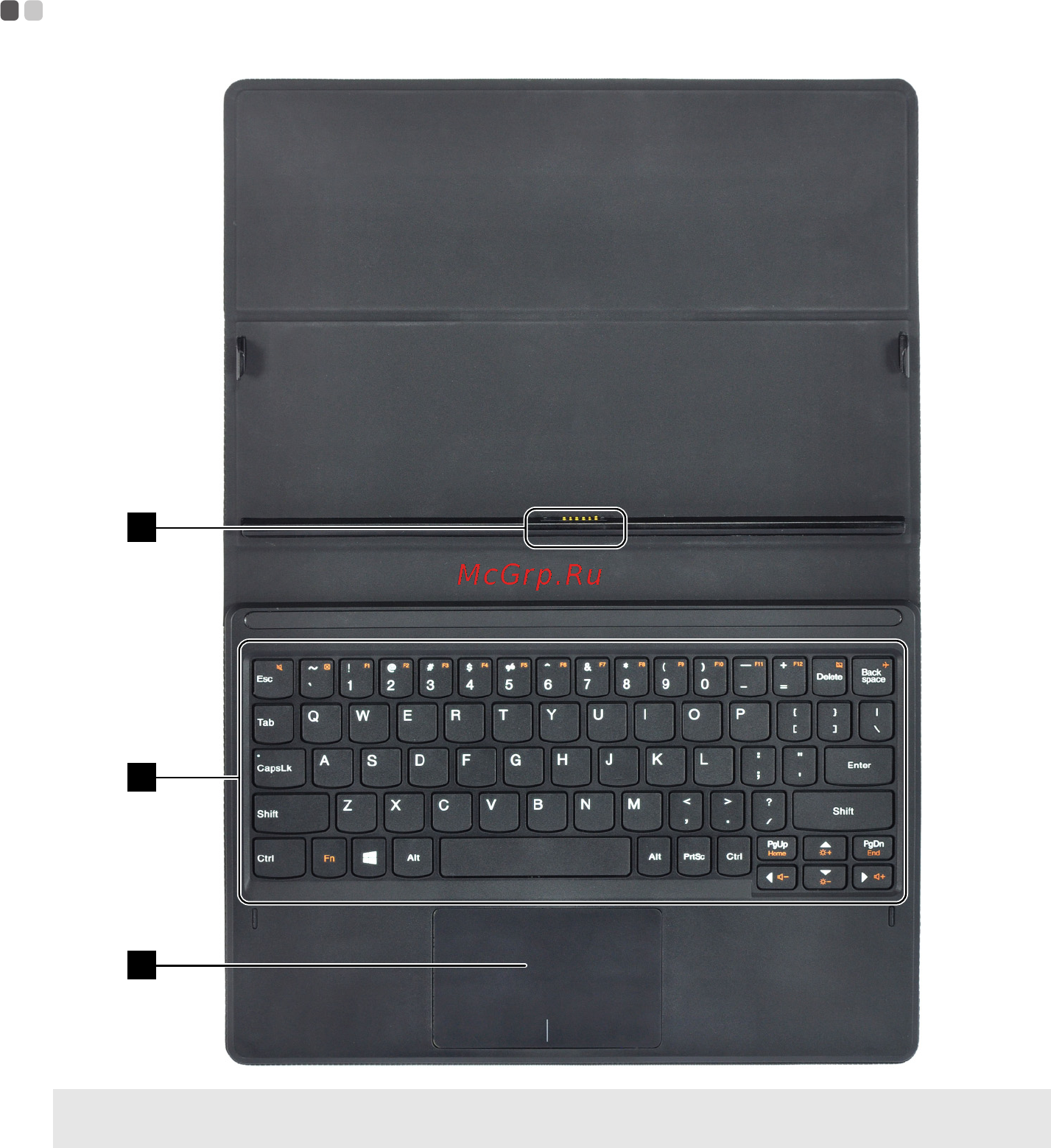 Lenovo MIIX3-1030 64Gb WiFi Black [14/36] Глава 1 общий обзор компьютера