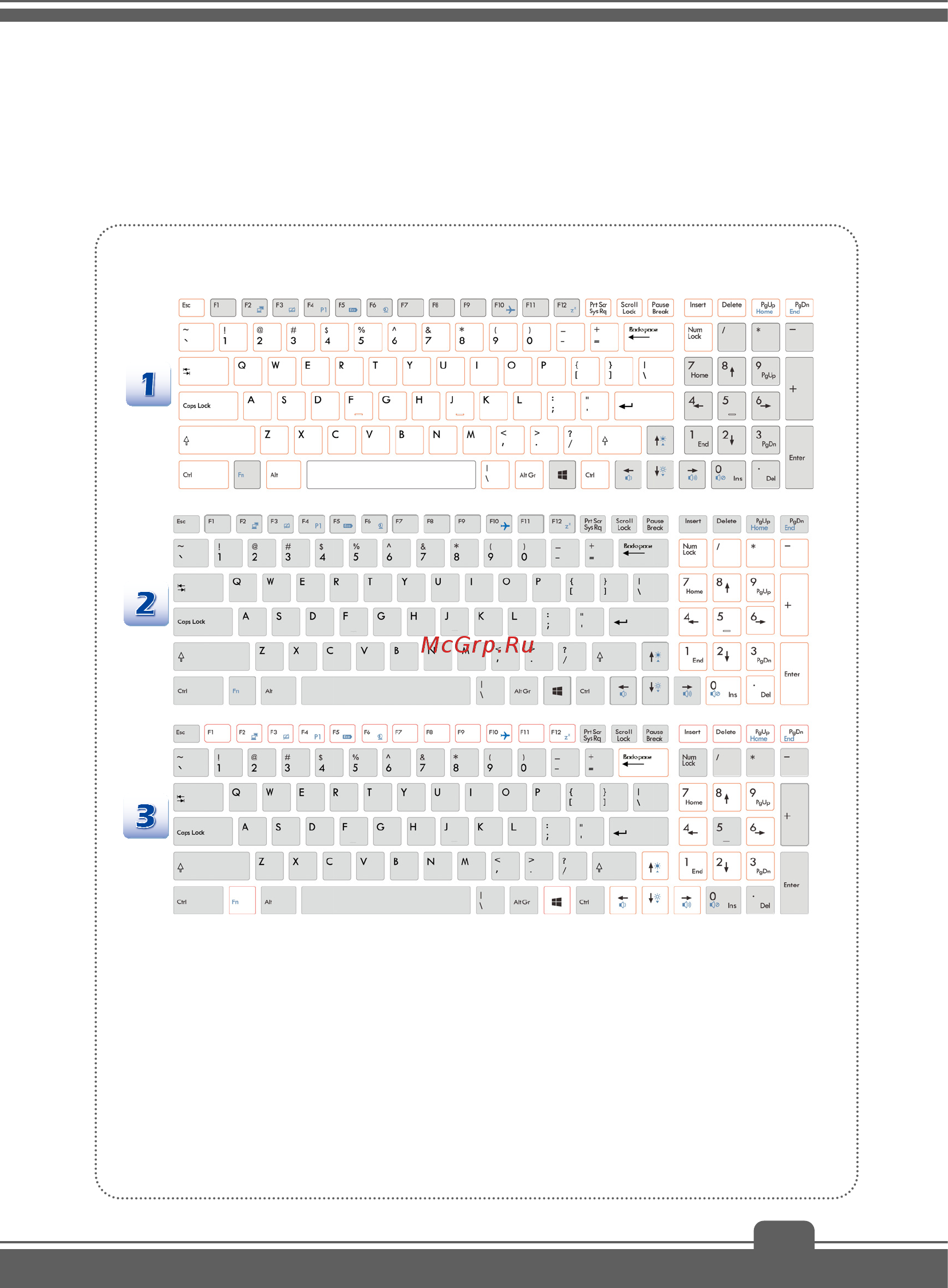 MSI GE70 2PL-255RU Apache [39/51] Использование клавиатуры