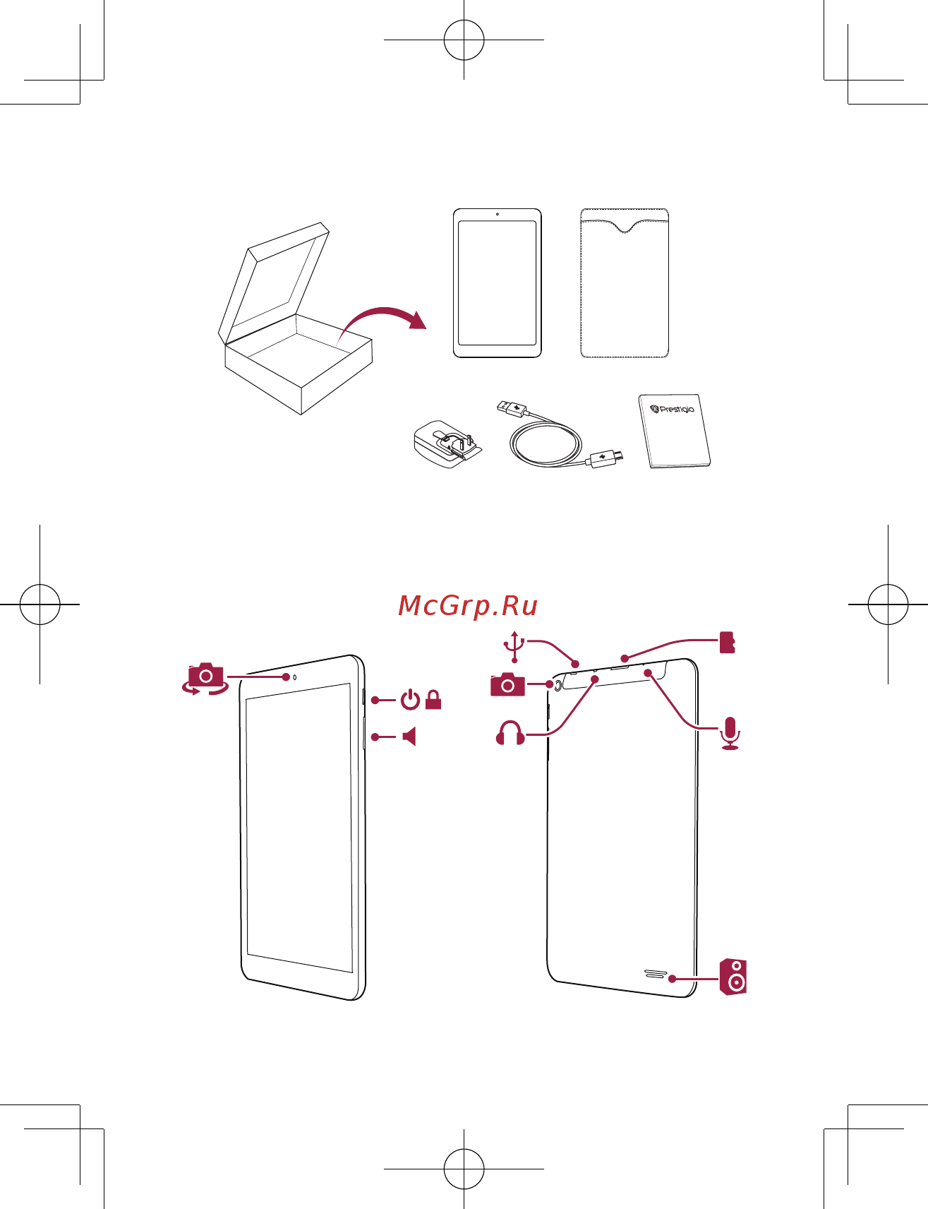 Prestigio MultiPad Wize PMT3008 WI 8