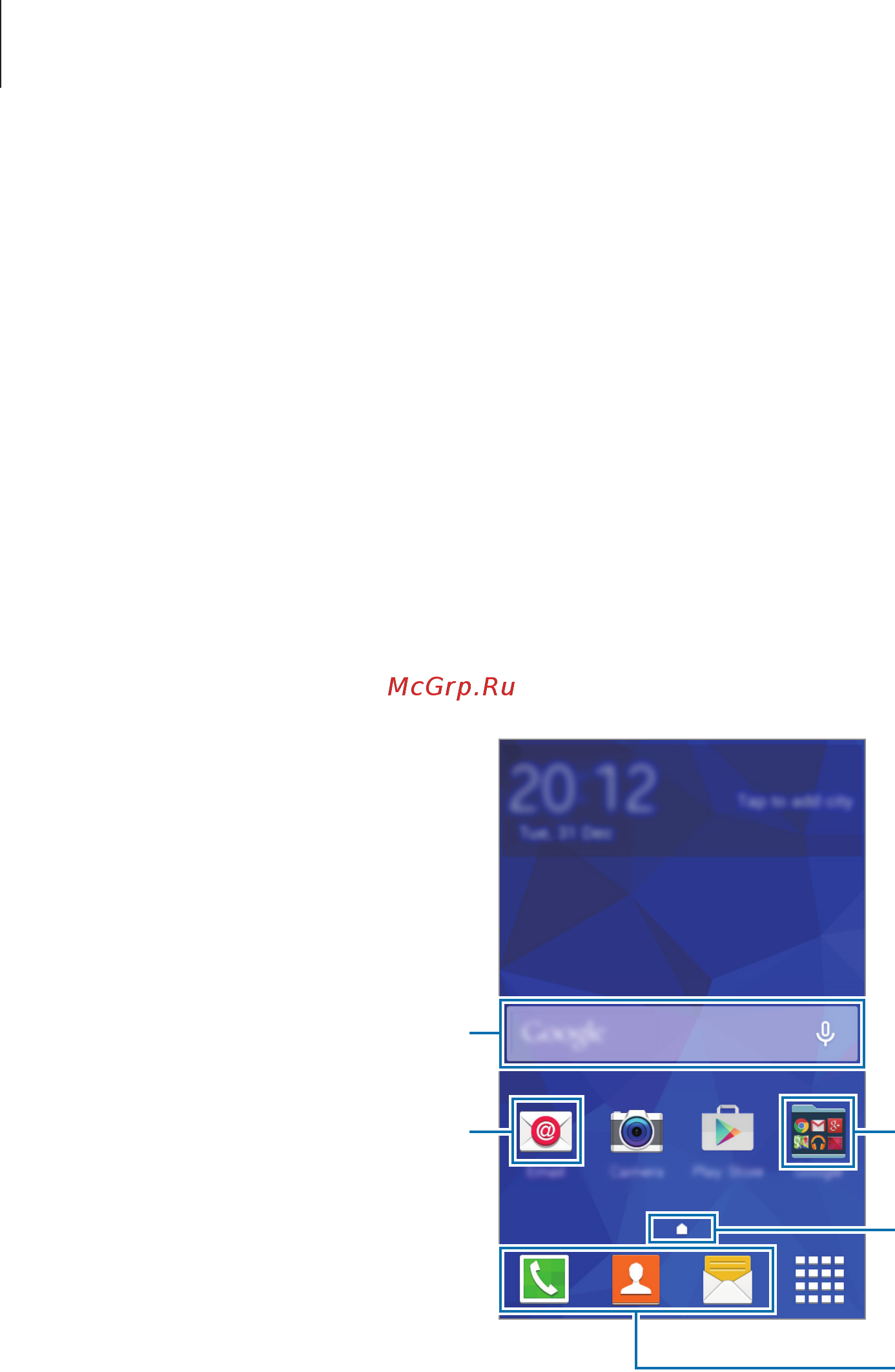 Samsung Galaxy Ace 4 Neo SM-G318H/DS Black [21/92] Интерфейс главного экрана
