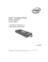 Intel Compute Stick STCK1A32WFC Инструкция по эксплуатации