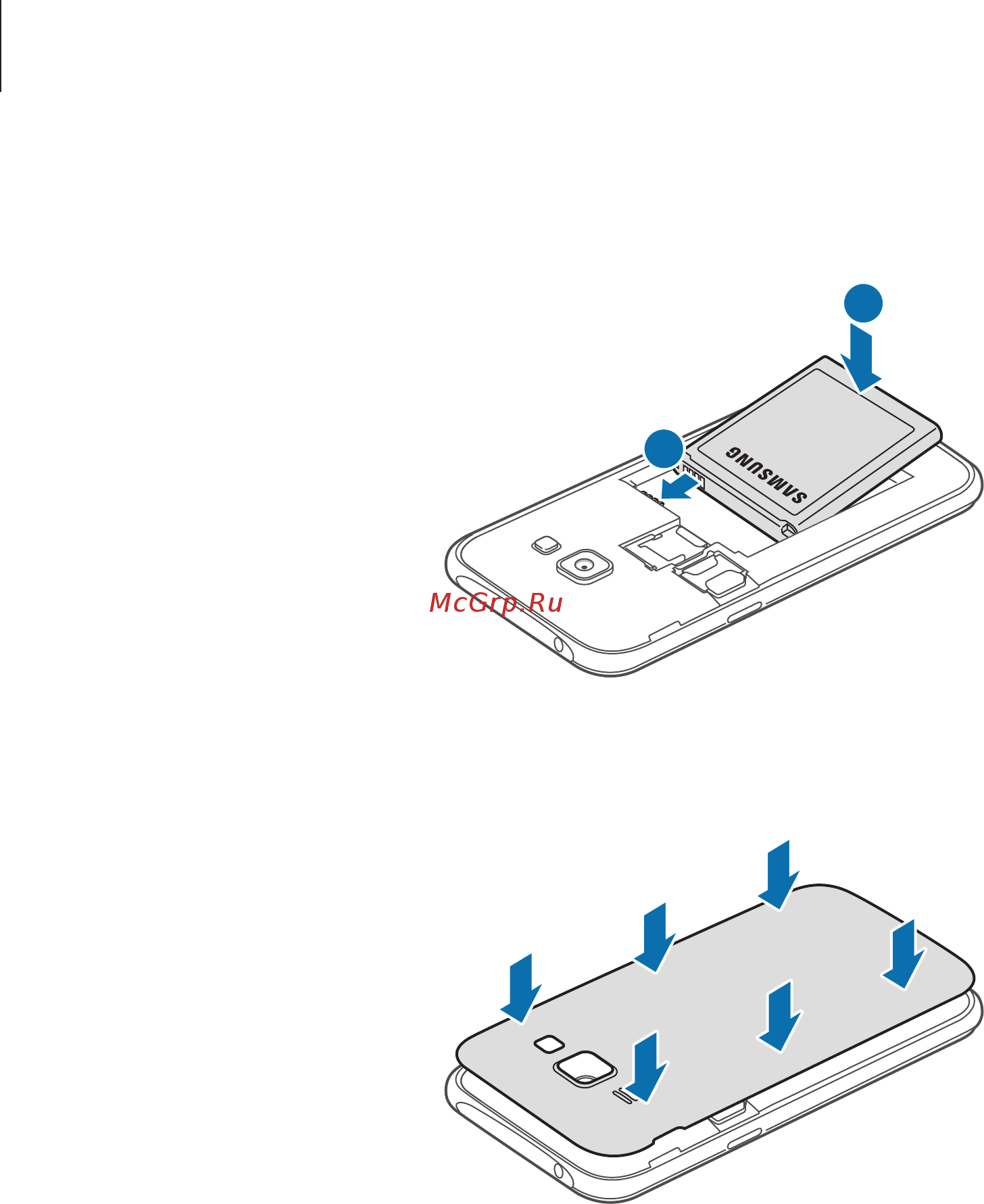 Samsung Galaxy J1 Black (SM-J100F) Инструкция по эксплуатации онлайн [11/98] 239812