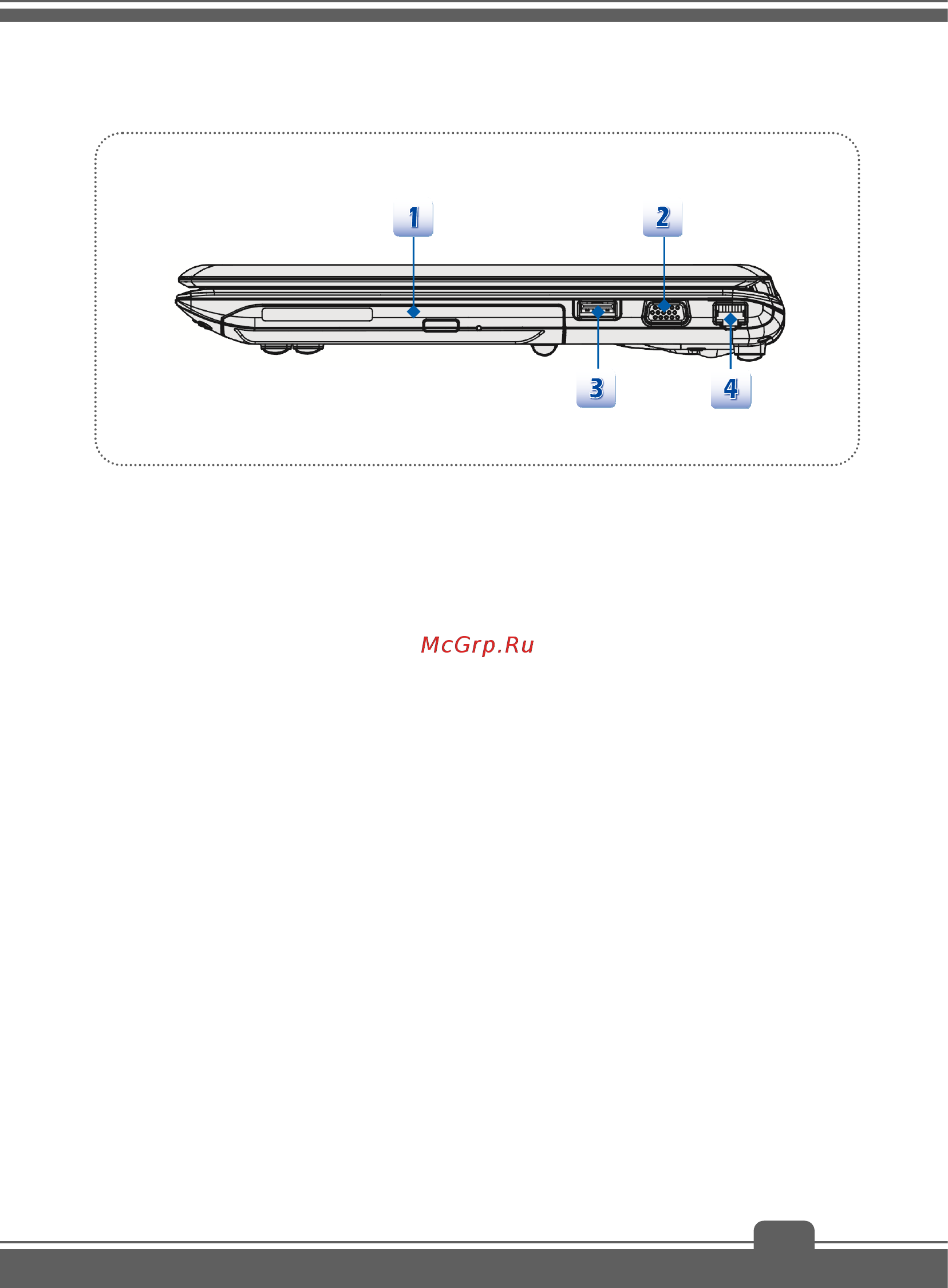 MSI GP60 2QF-1066XRU Leopard Pro [17/50] Вид справа